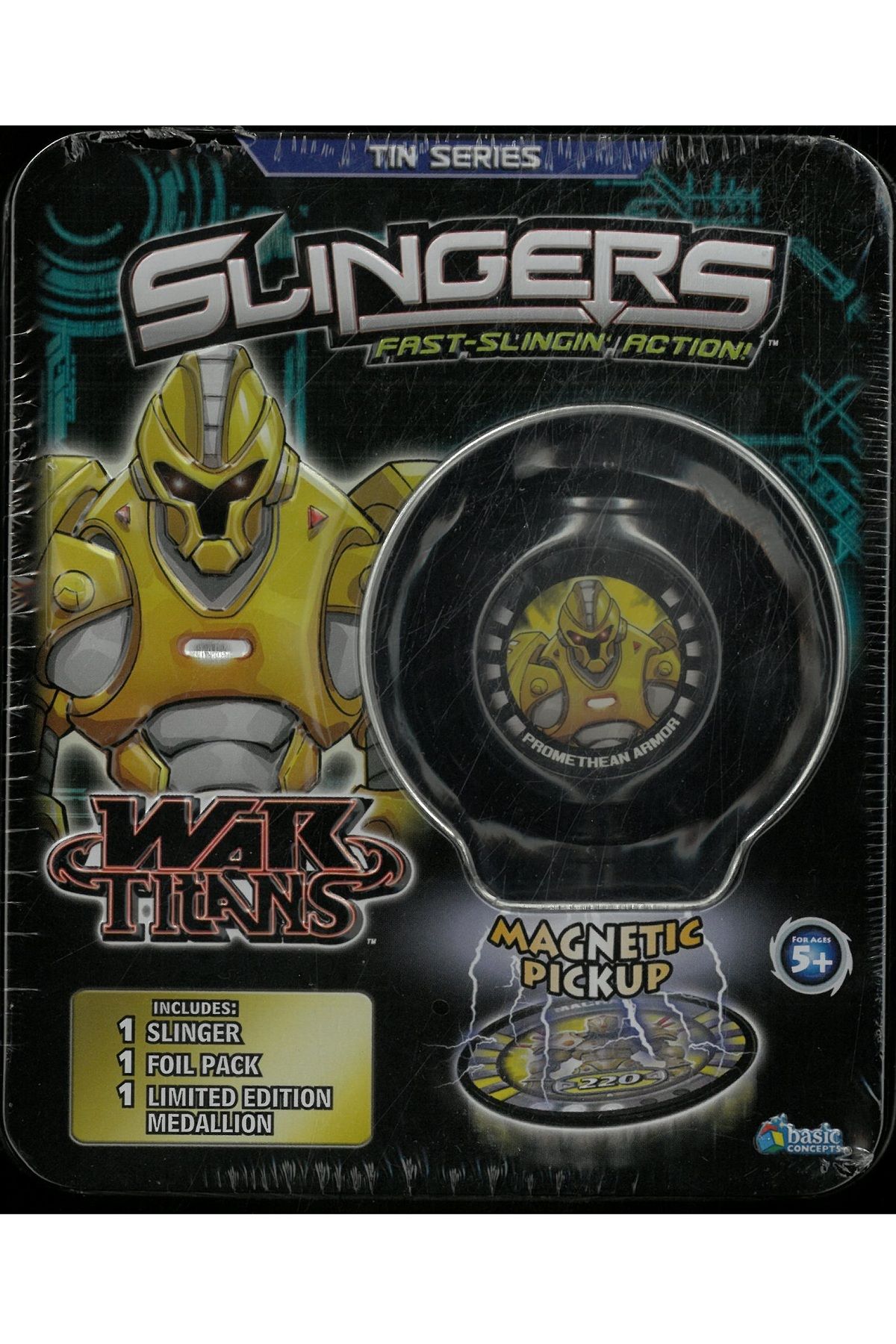 ED SLINGERS PROFESYONEL SET METAL KUTU PROMETHEAN ARMOR