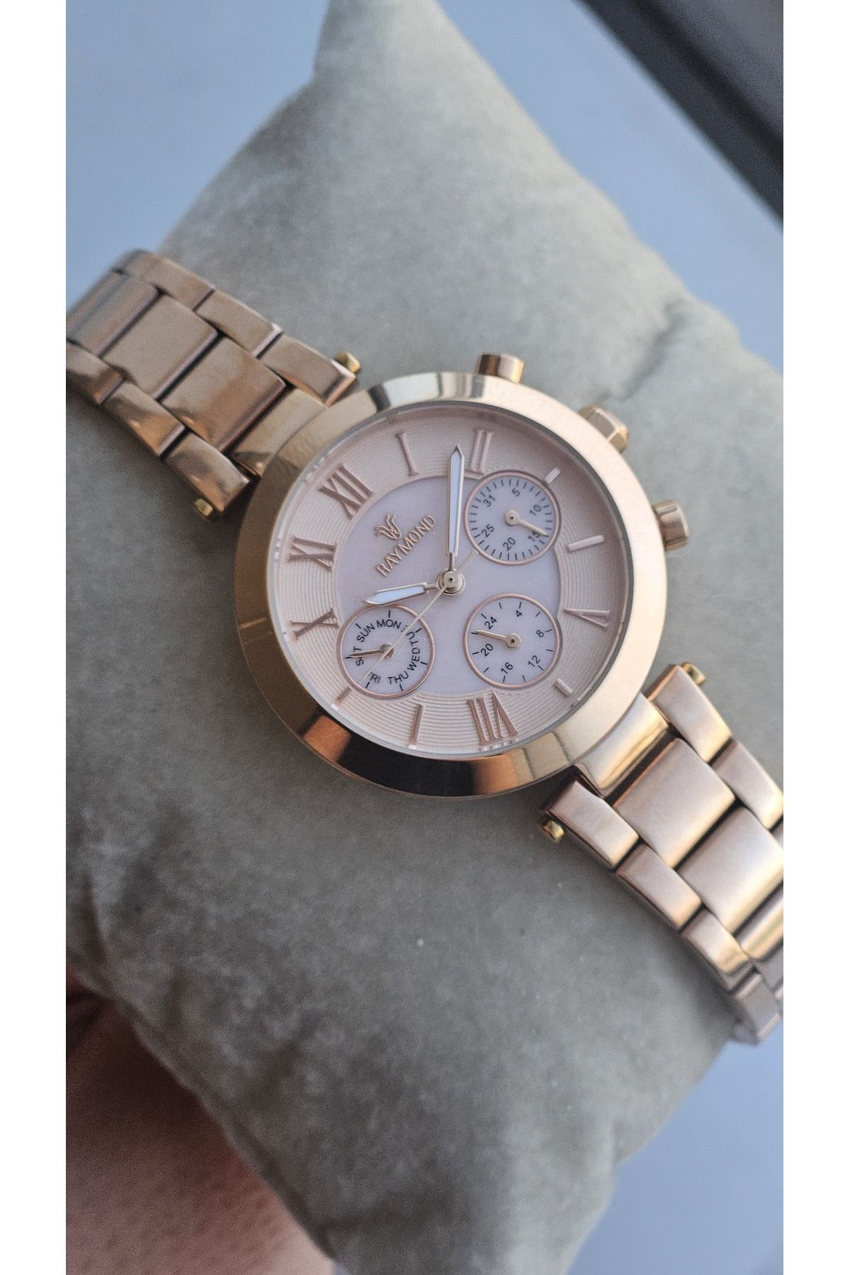 Raymond RYM-81004 RAYMOND 34mm %100 ORIJINAL- KADIN KOL SAATİ - SU GEÇİRMEZ - 2 YIL GARANTİ