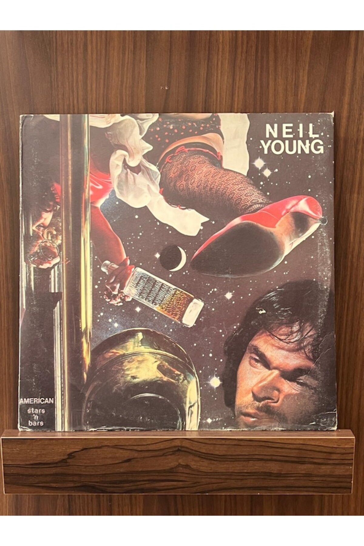 Ege Kitap ve Plak Evi Neil Young - American Stars 'n Bars , 1977 Lp Rock