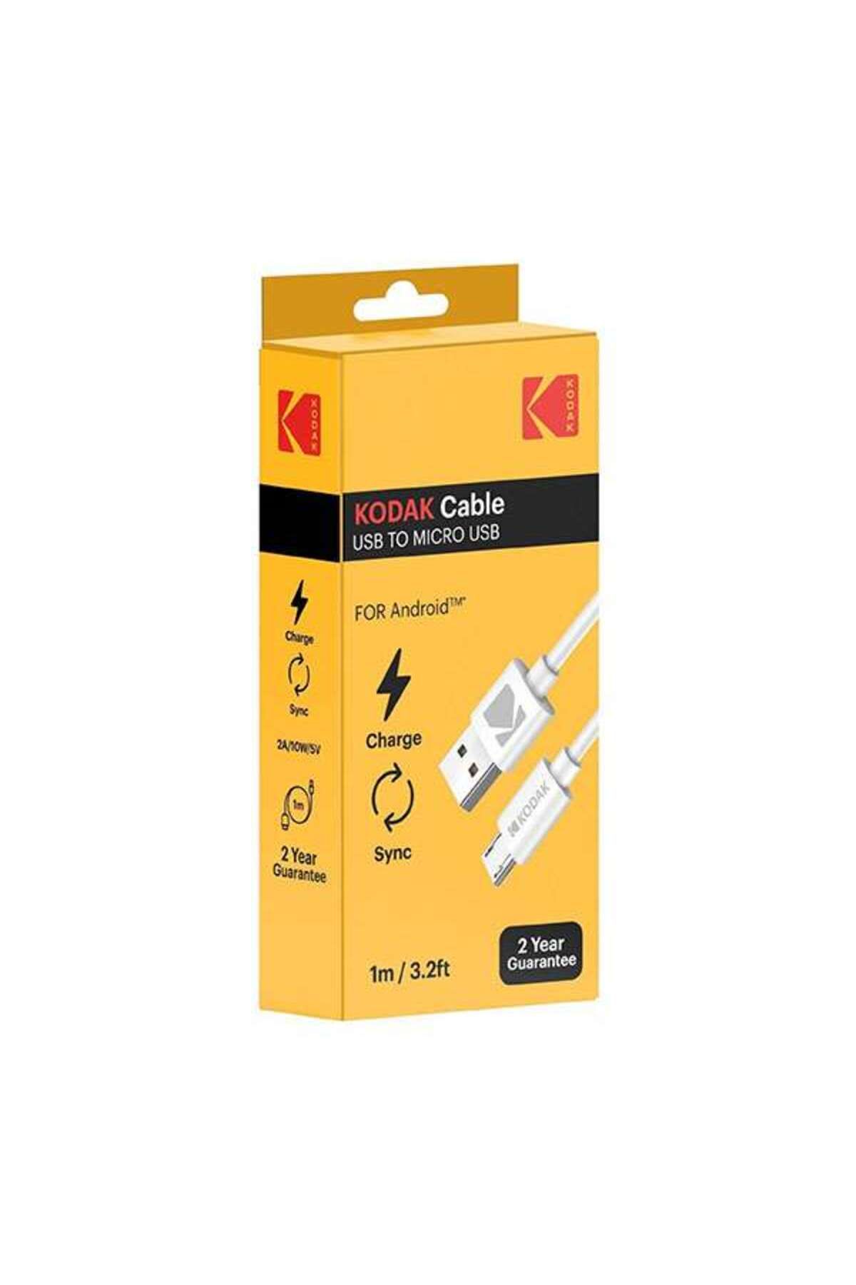 Kodak Android Için USB - Micro USB Kablo - 1 Metre