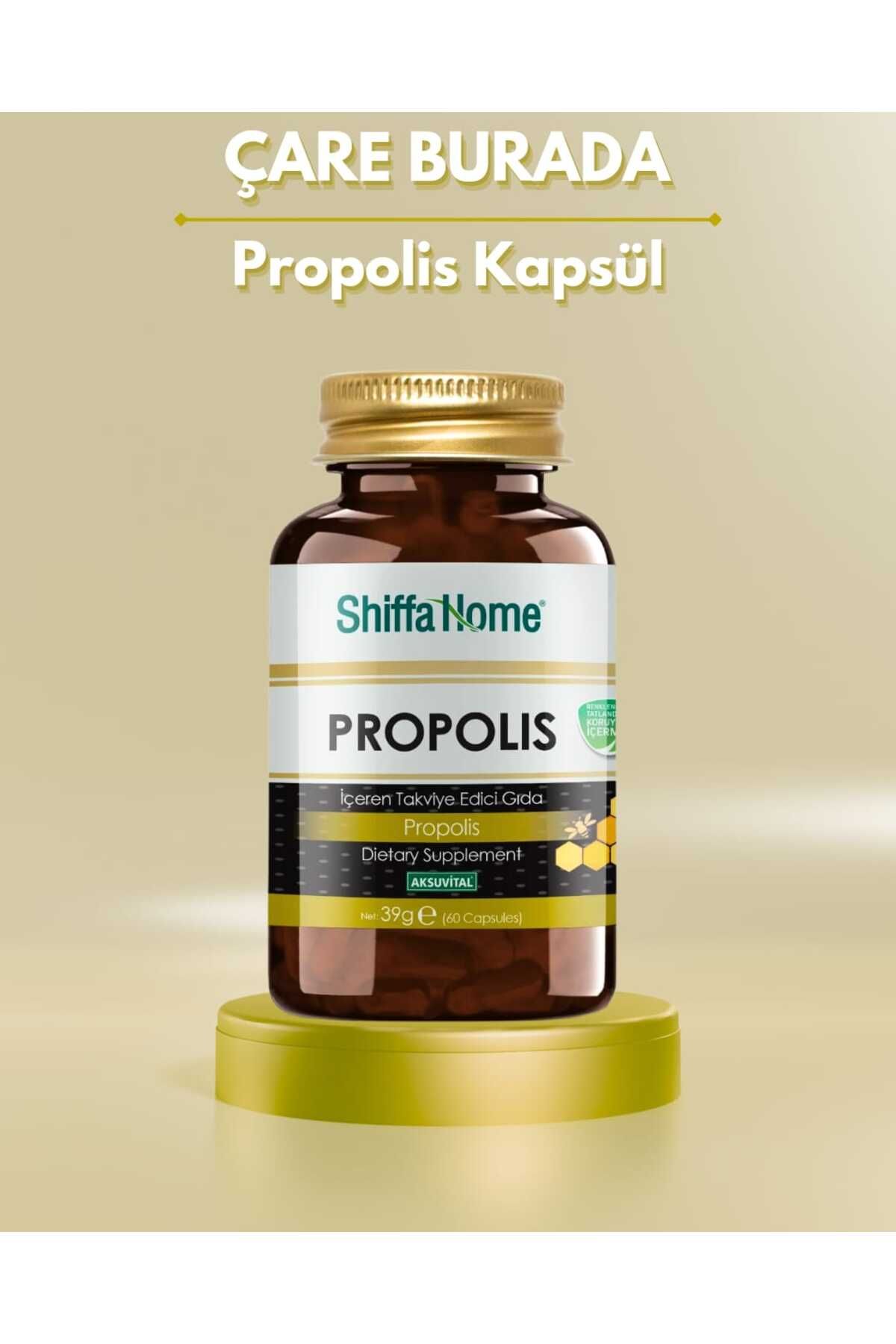 Çare Burada Propolis Kapsül (60 Kapsül)