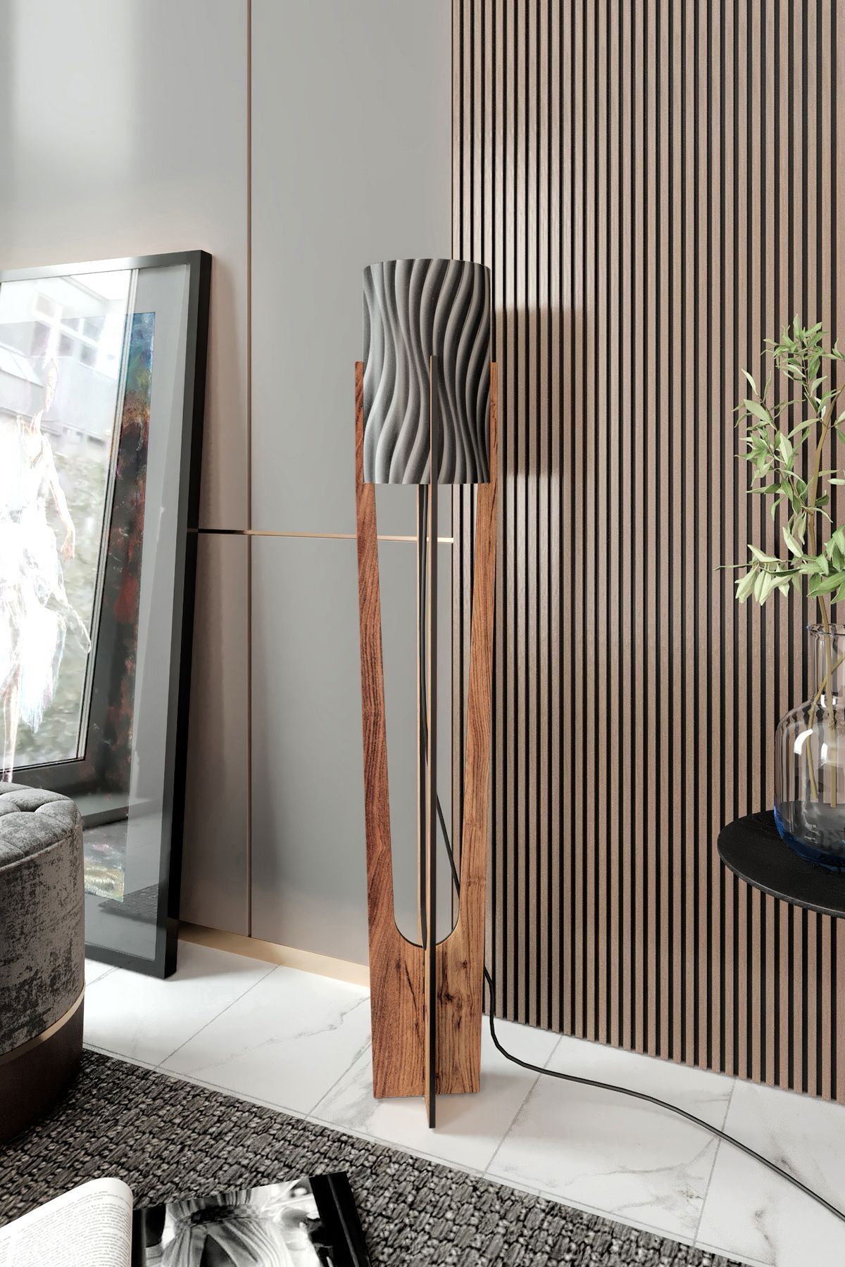 SerenityHaven Minimalist Lambader Madran Ceviz