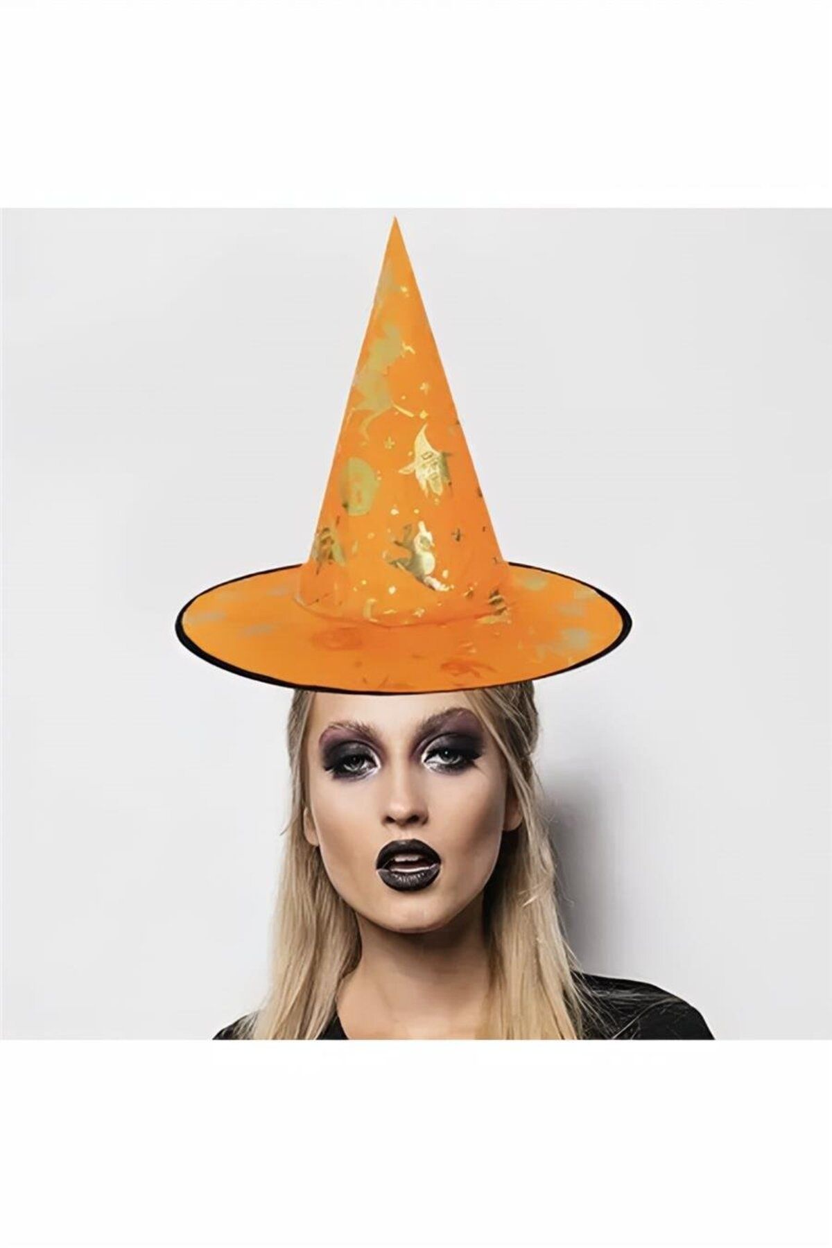 playzone Halloween Cadı Şapkası