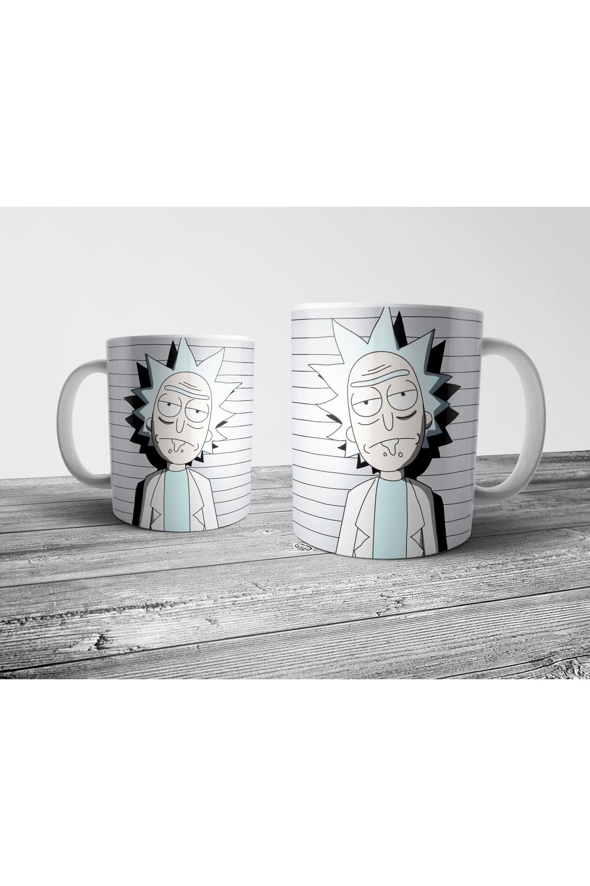 Pixxa Rick and Morty Kupa Bardak Model 10