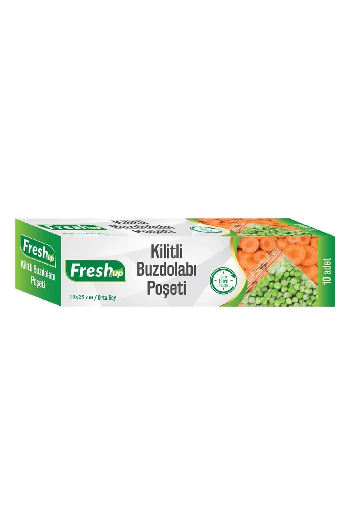 supertrend Süpertrend Fresh-up Kilitli Buzdolabı Poşeti 19x25cm 10lu