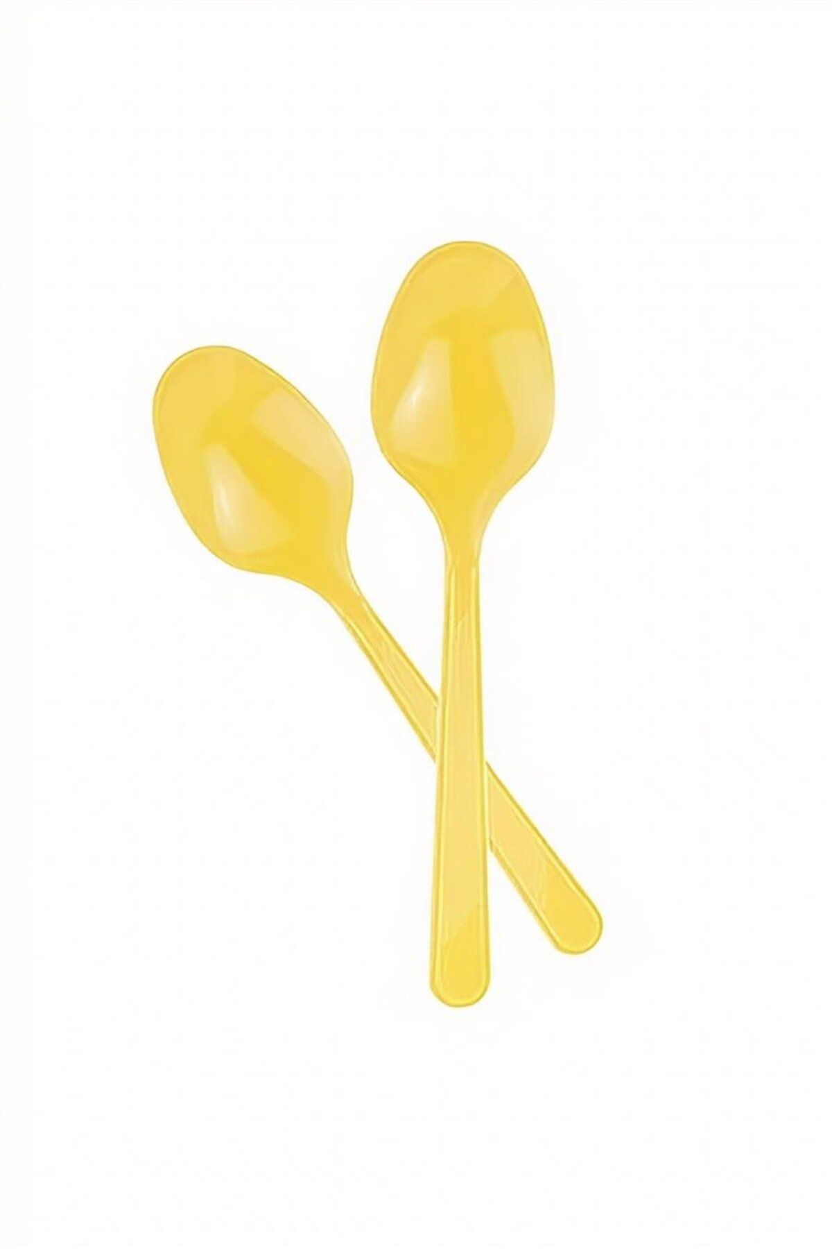 supertrend Süpertrend Sarı Plastik Kaşık