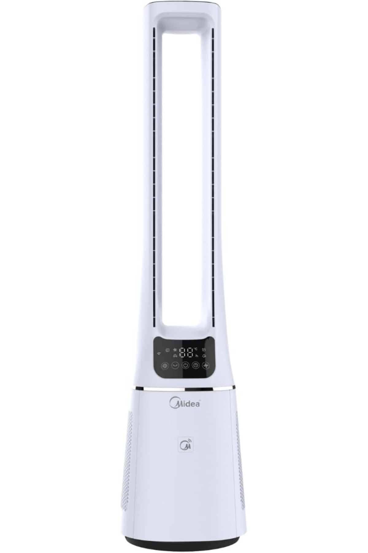 Midea SmartAir Pervanesiz Kule Vantilatör, HEPA Filtreli, 12 Hız, Uygulama Kontrollü, Sessiz