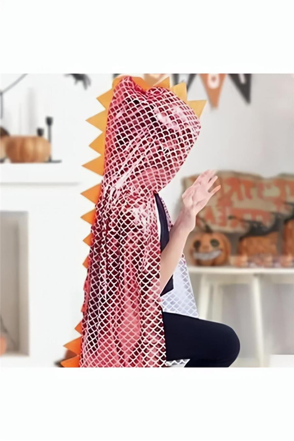alsepeteavm Halloween Dino Pelerin Kostüm