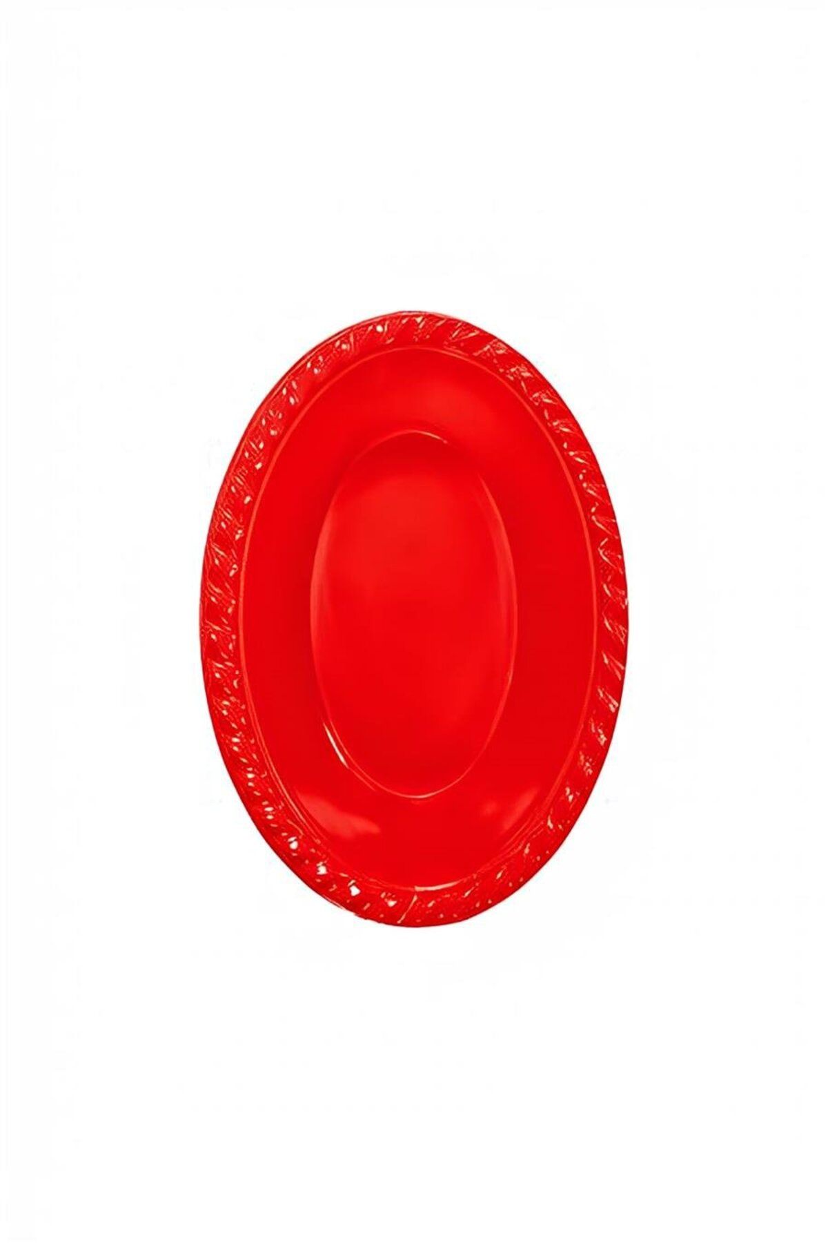 supertrend Süpertrend Kırmızı Plastik Oval Kase