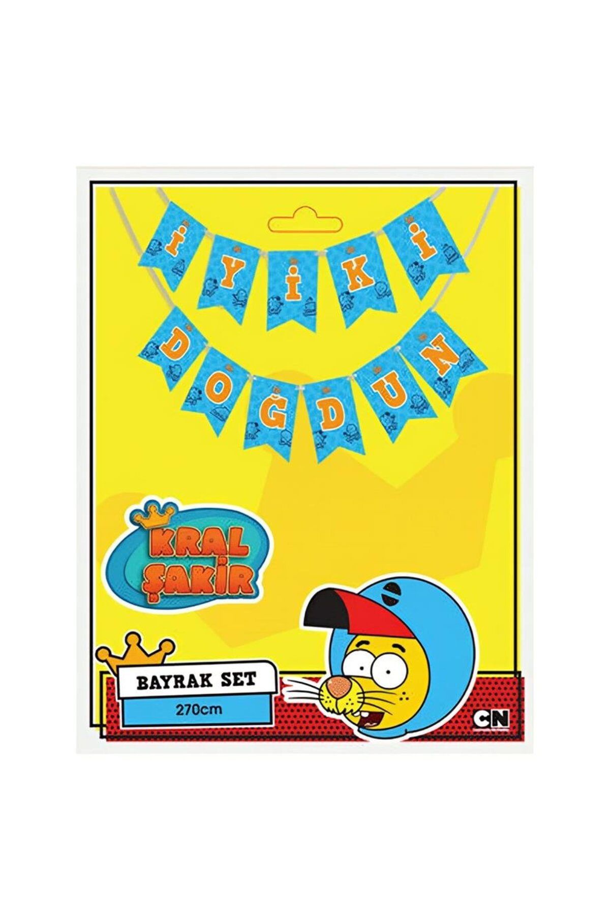 playzone Kral Şakir Aksiyon İyi ki Doğdun Harf Afiş