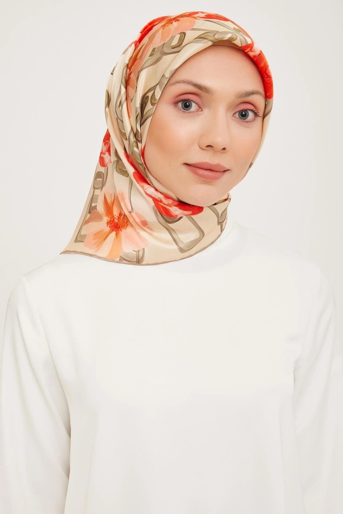 Armine Twill İpek Eşarp 9034-09T