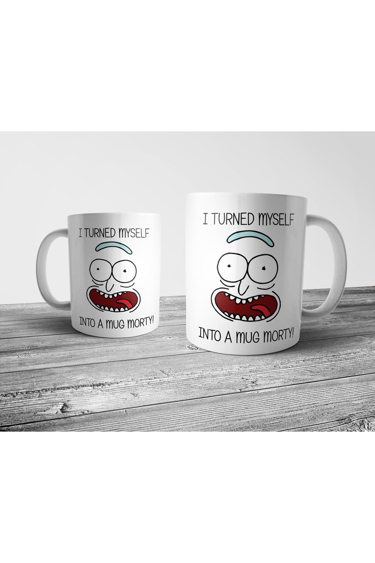 Pixxa Rick and Morty Kupa Bardak Model 8