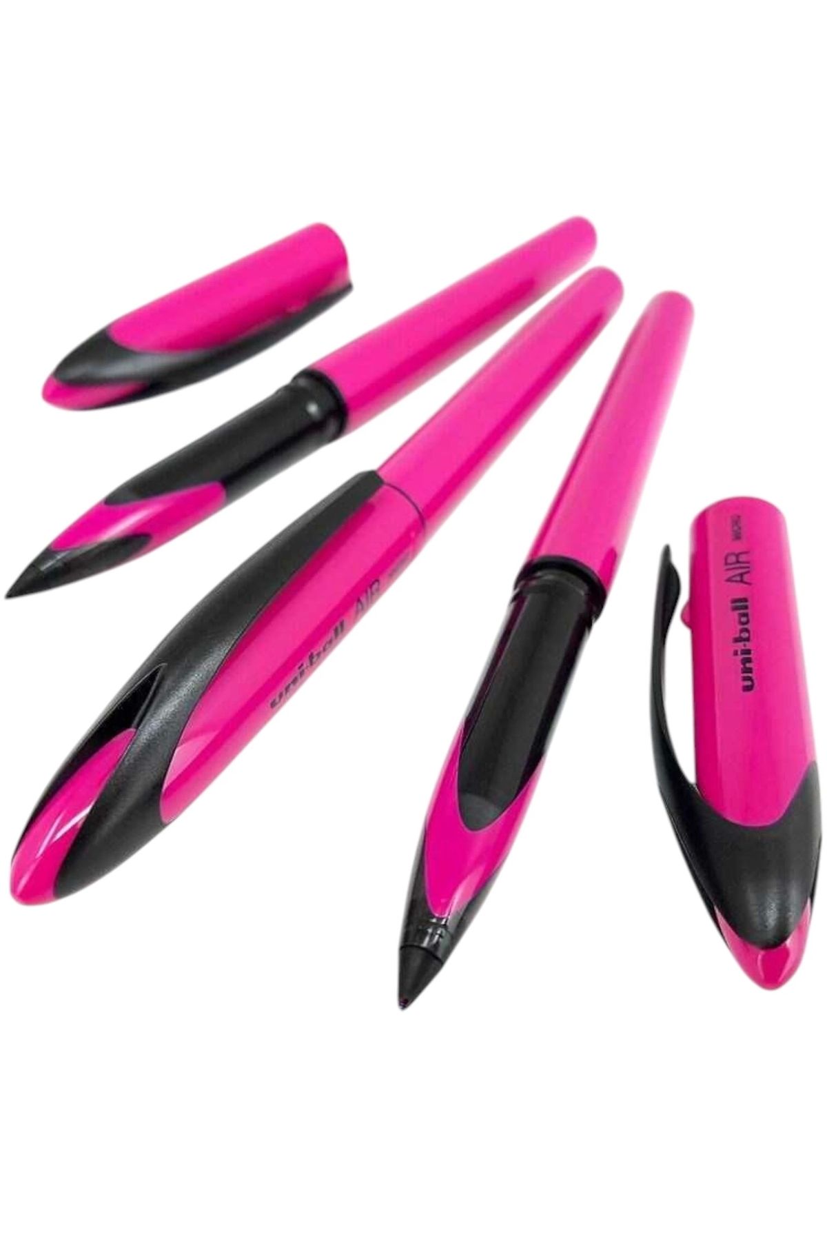 UNİ-BALL UNİBALL AIR ( 0.5 ) ROLLER KALEM PEMBE( Mavi Mürekkep) ( Üç Adet )