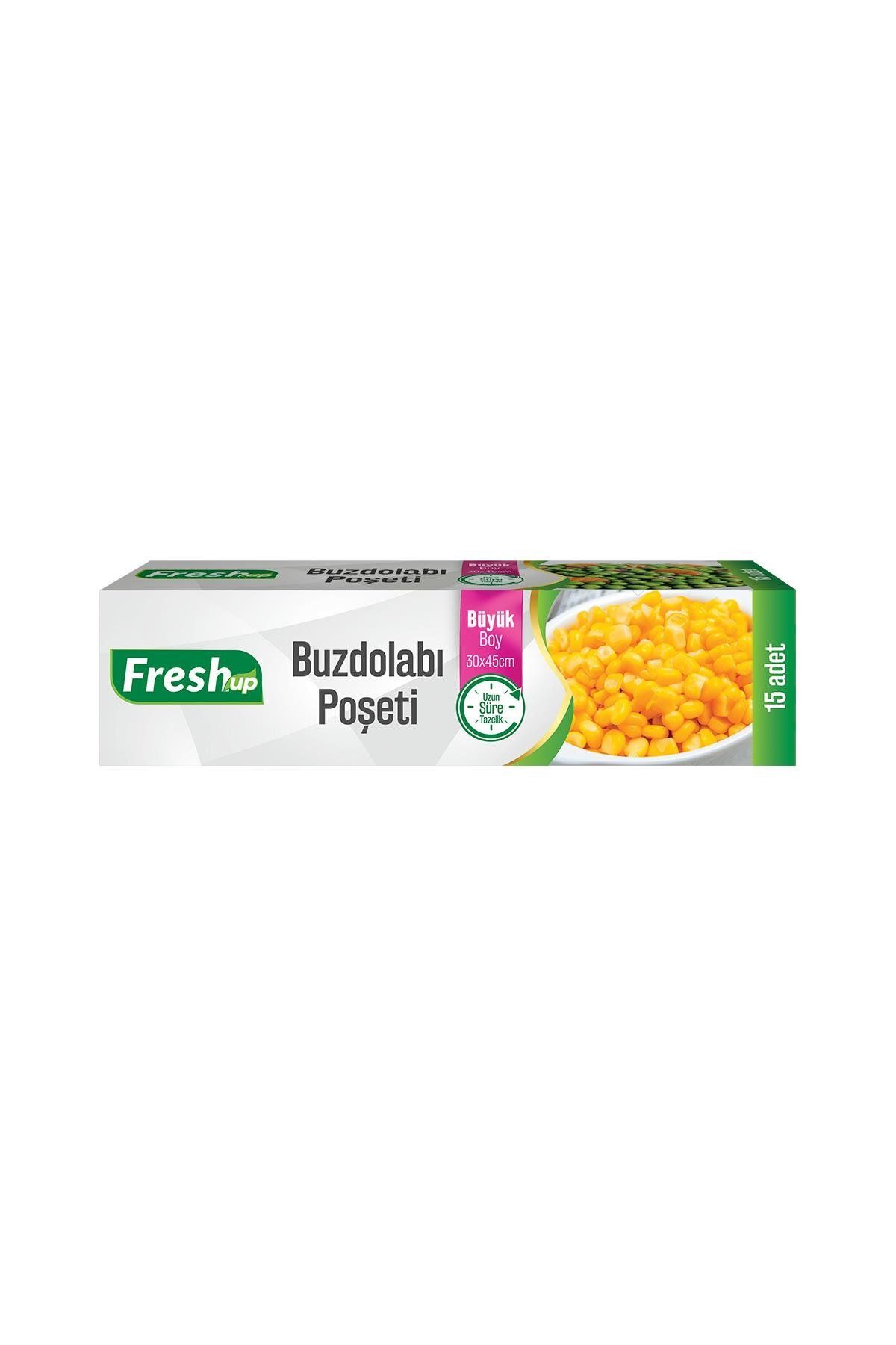 supertrend Süpertrend Fresh-up Buzdolabı Poşeti 30x45cm Büyük Boy 15li