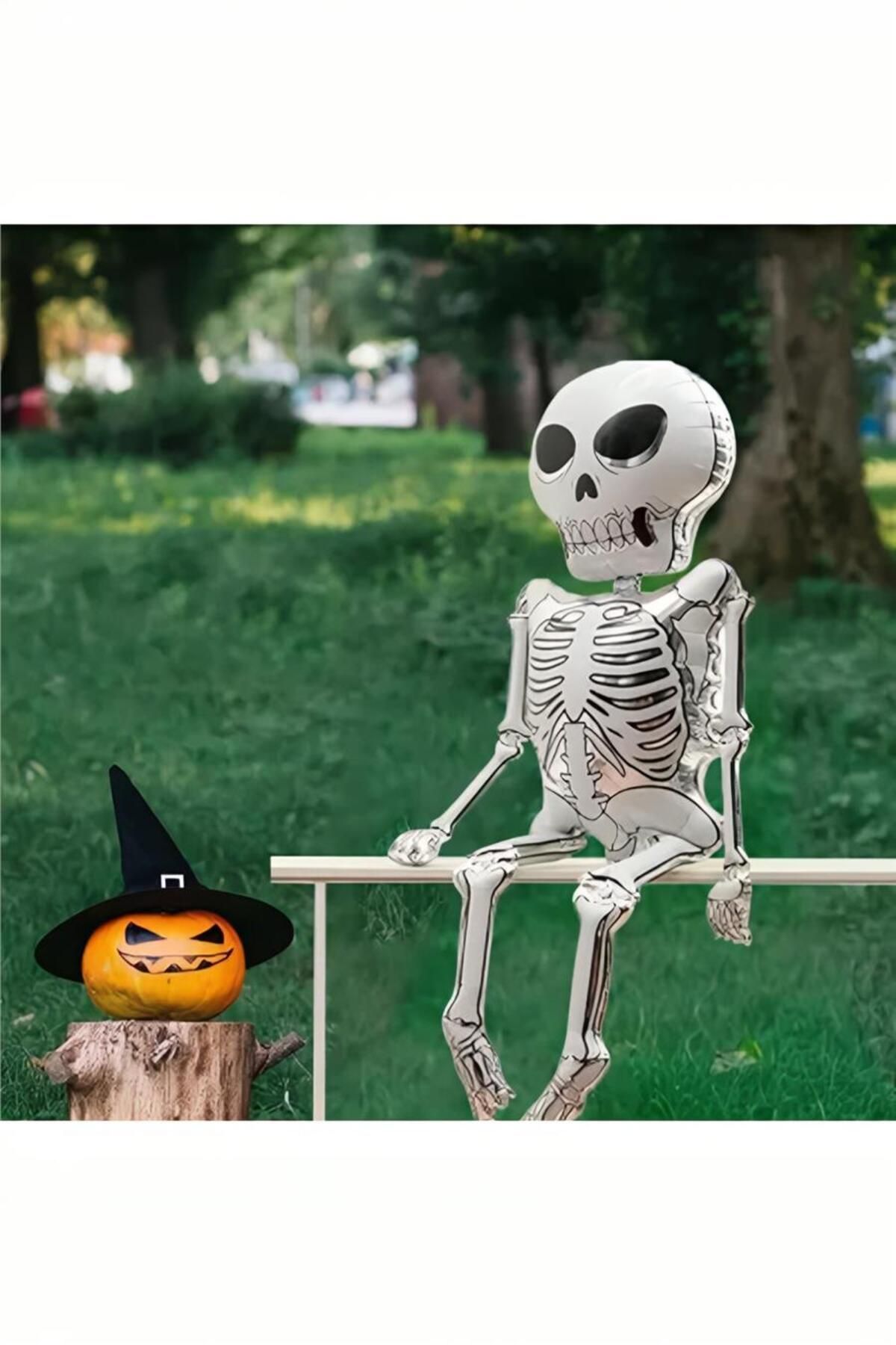 playzone Halloween Folyo Balon -İskelet-