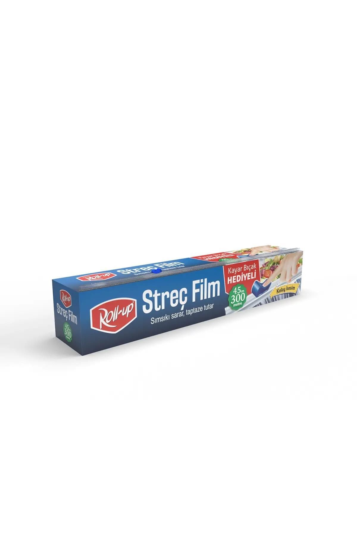 supertrend Süpertrend Roll-up Kayar Bıçak Hediyeli Streç Film 45cm X 300m 9mic 1 Adet