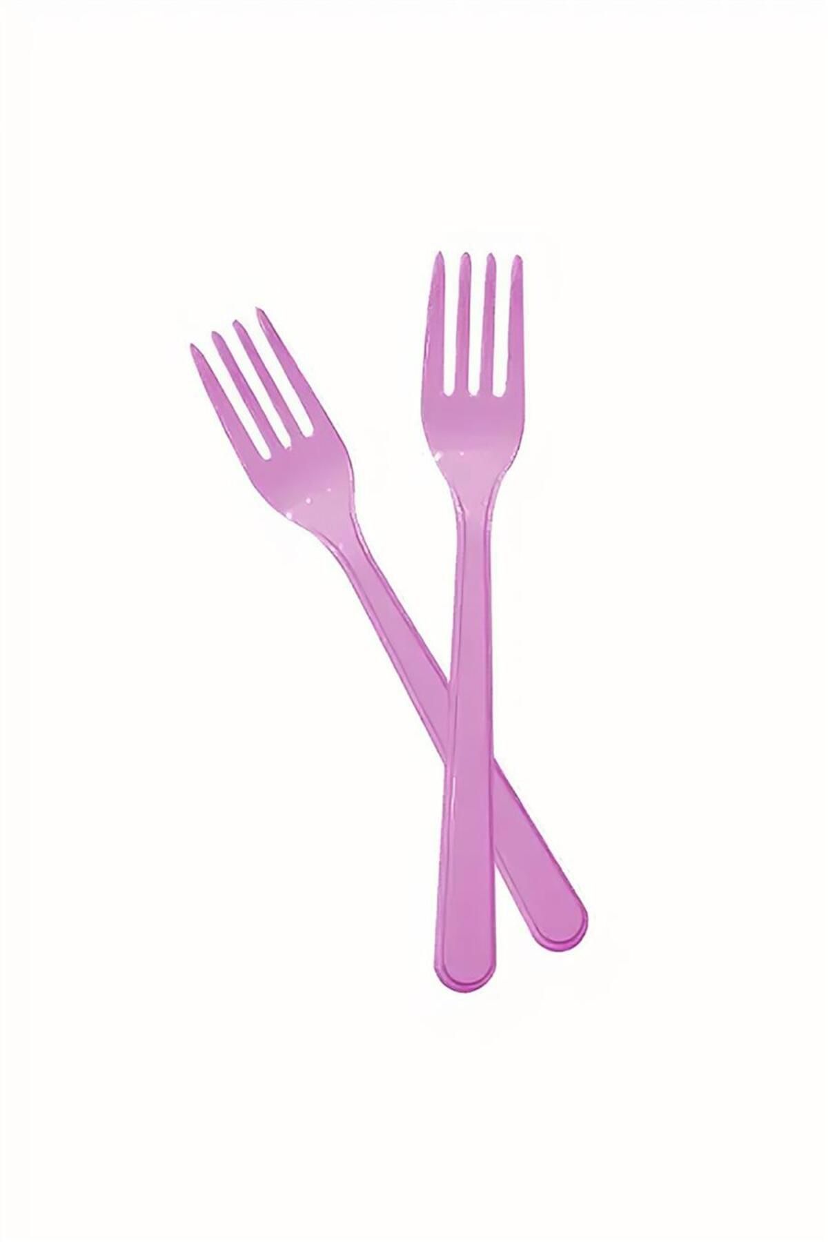 supertrend Süpertrend Pembe Plastik Çatal