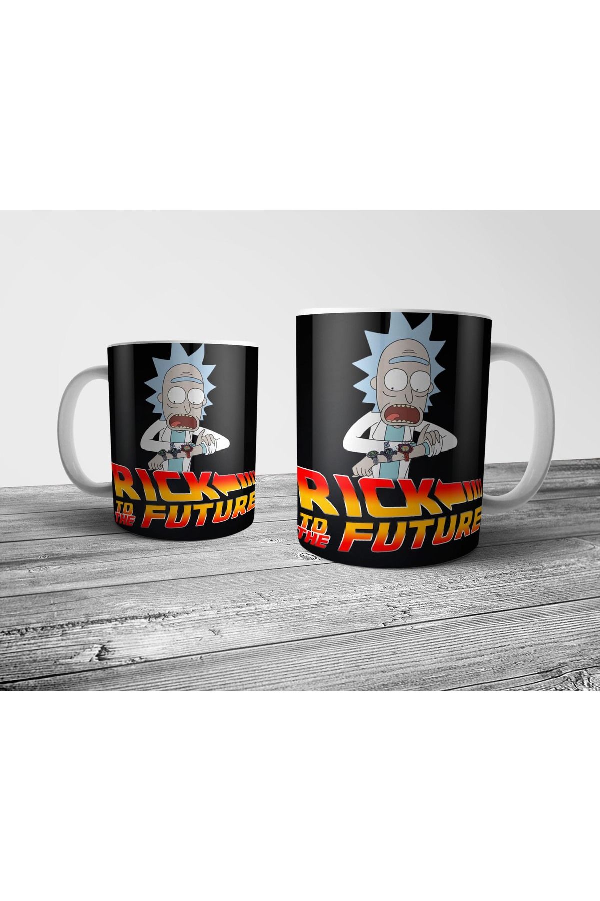Pixxa Rick and Morty Kupa Bardak Model 9
