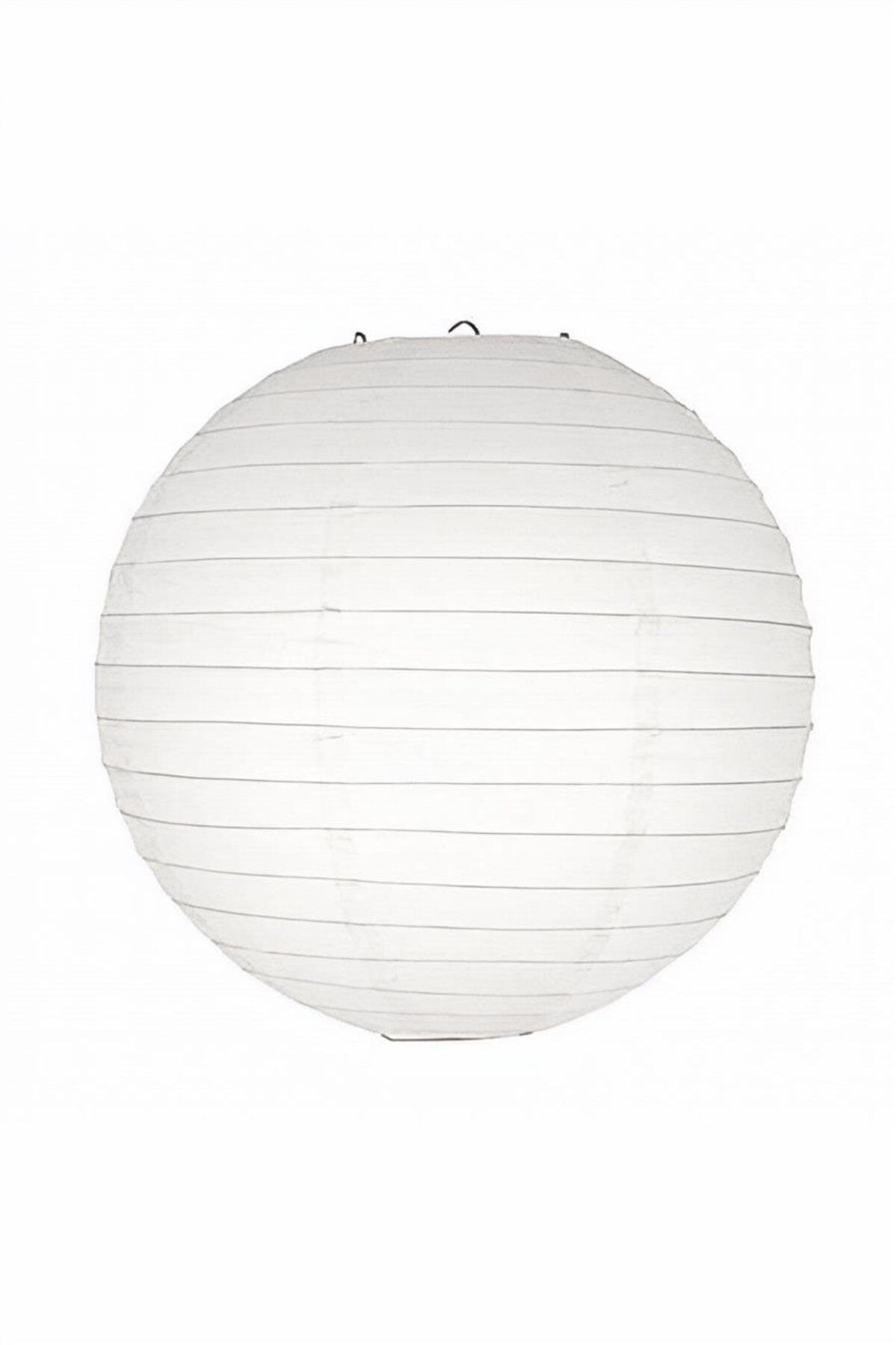 alsepeteavm Beyaz Çin Feneri 30 cm