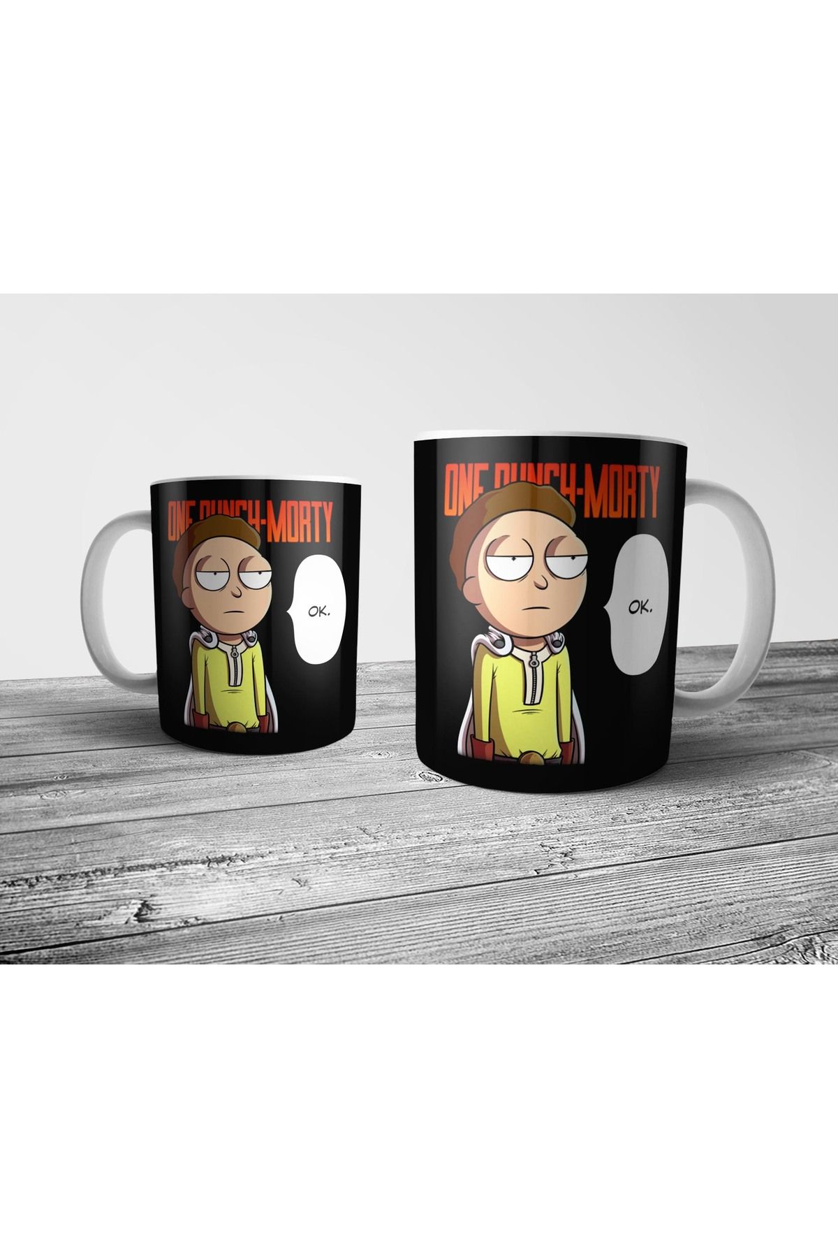 Pixxa Rick and Morty Kupa Bardak Model 26