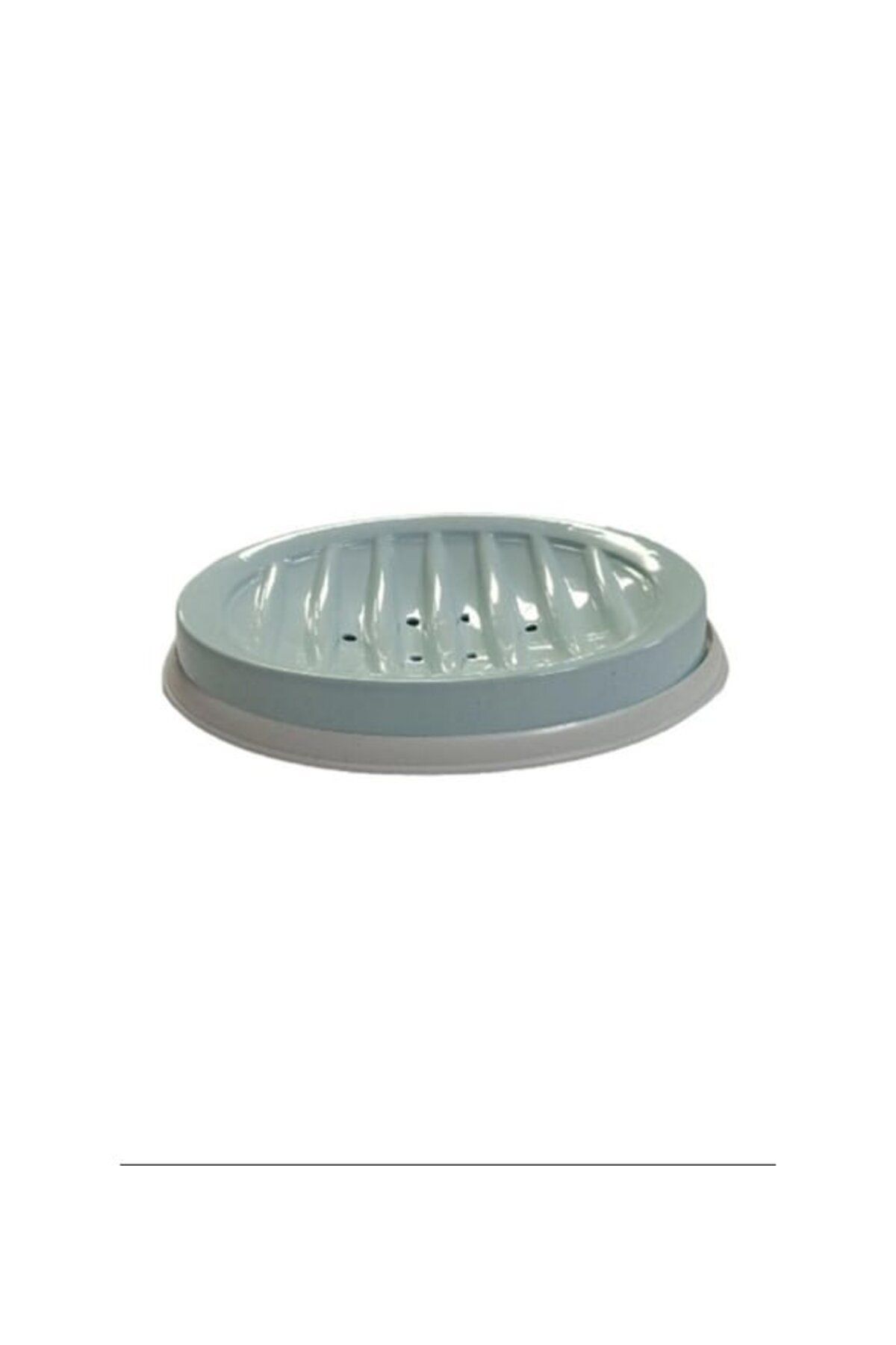 EbruliHomeArt Plastik Oval Katı Sabunluk