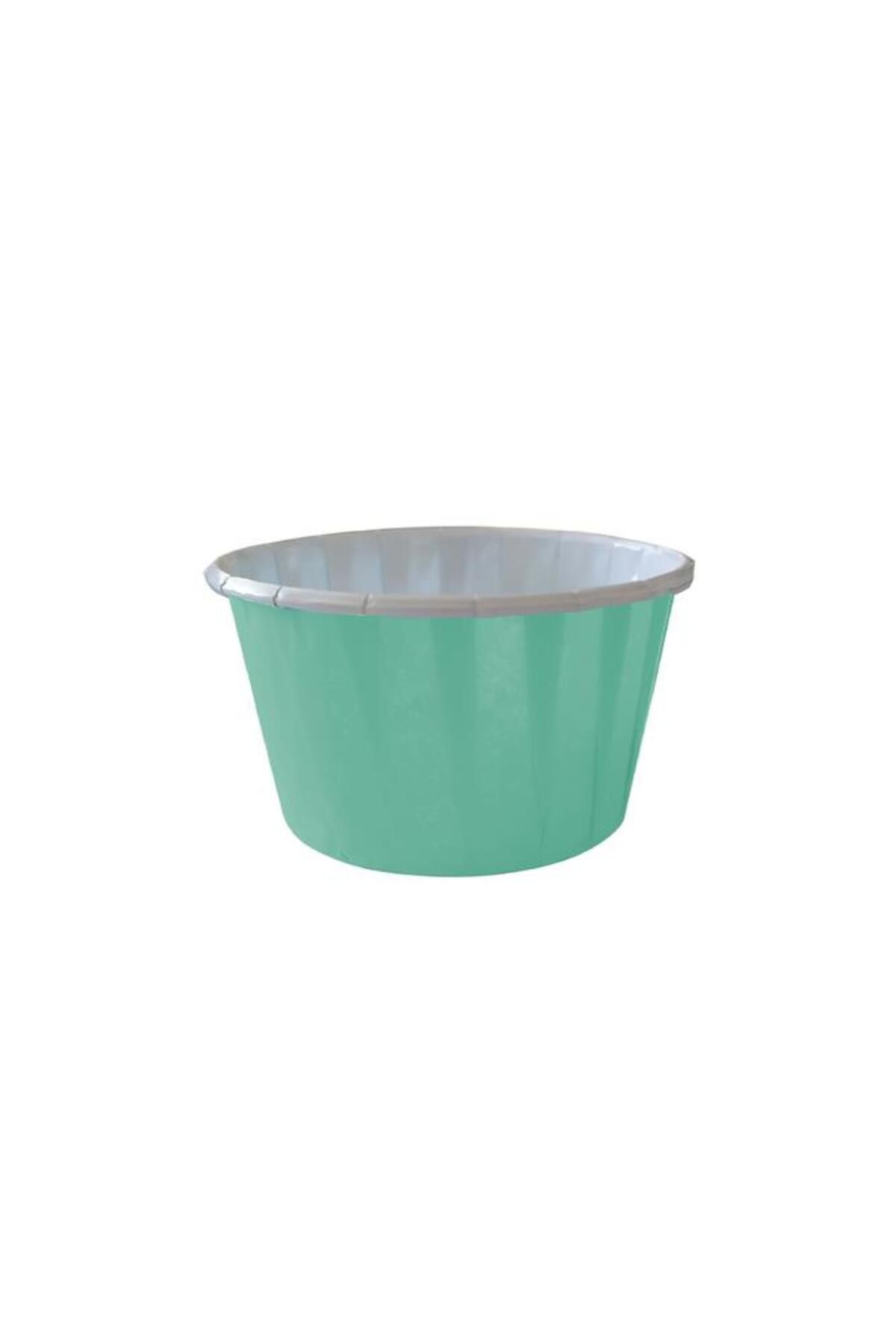 alsepeteavm Dolphin Muffin-kek Kapsülü Mat Mint Yeşili 50li