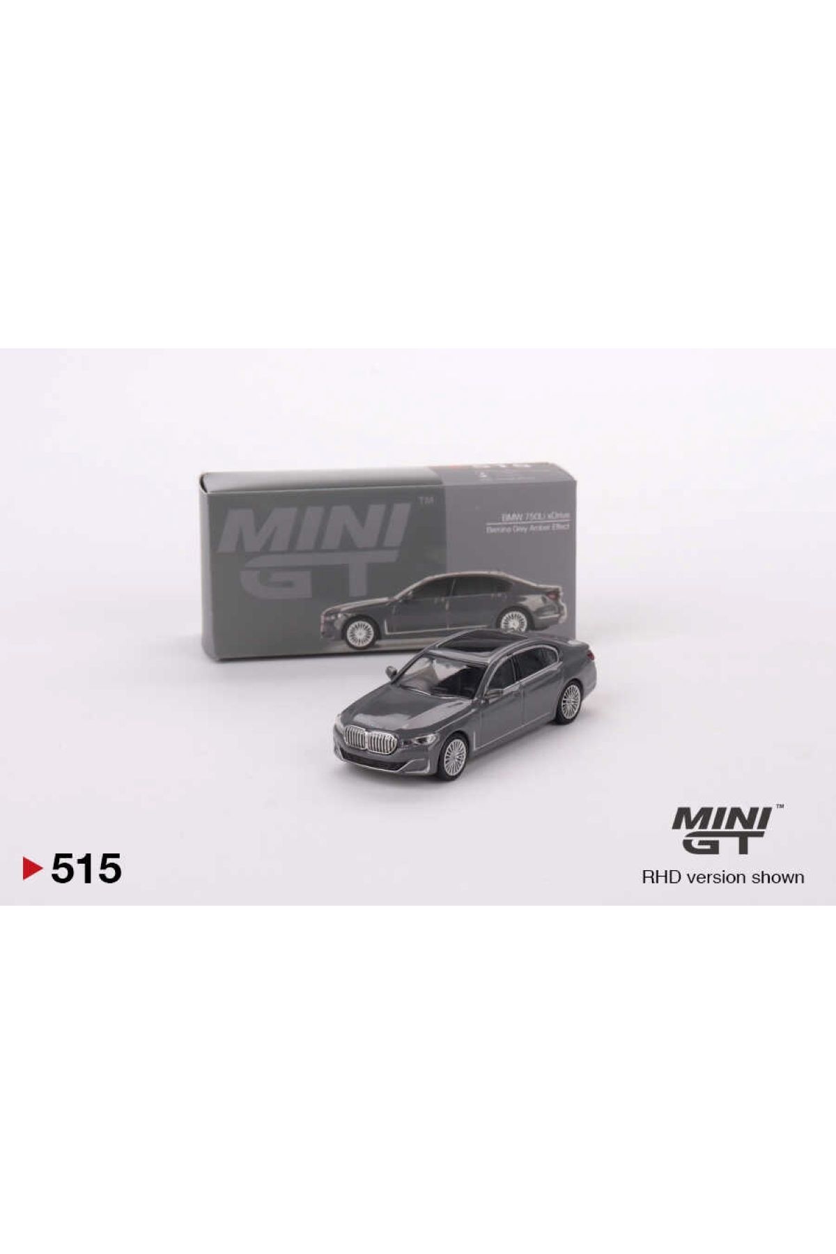 alpmodel Mini GT Mini GT BMW 750Li xDrive Bernina Grey Amber Effect MGT00515