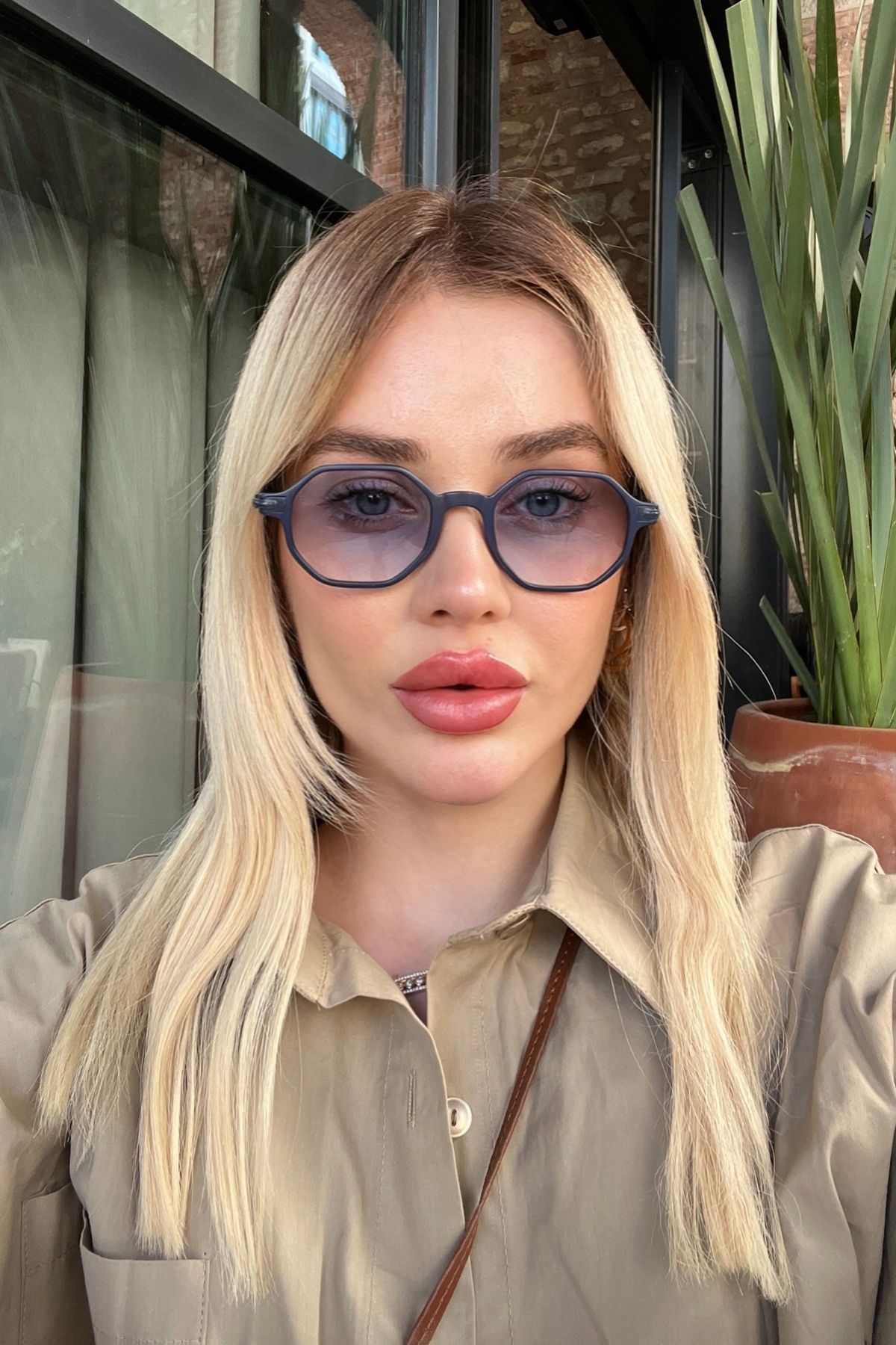 COOLANDBETTER ROWENE KARE GÜNEŞ GÖZLÜĞÜ RENKLİ UNİSEX ERKEK KADIN YENİ SEZON POPÜLER / COOLANDBETTER