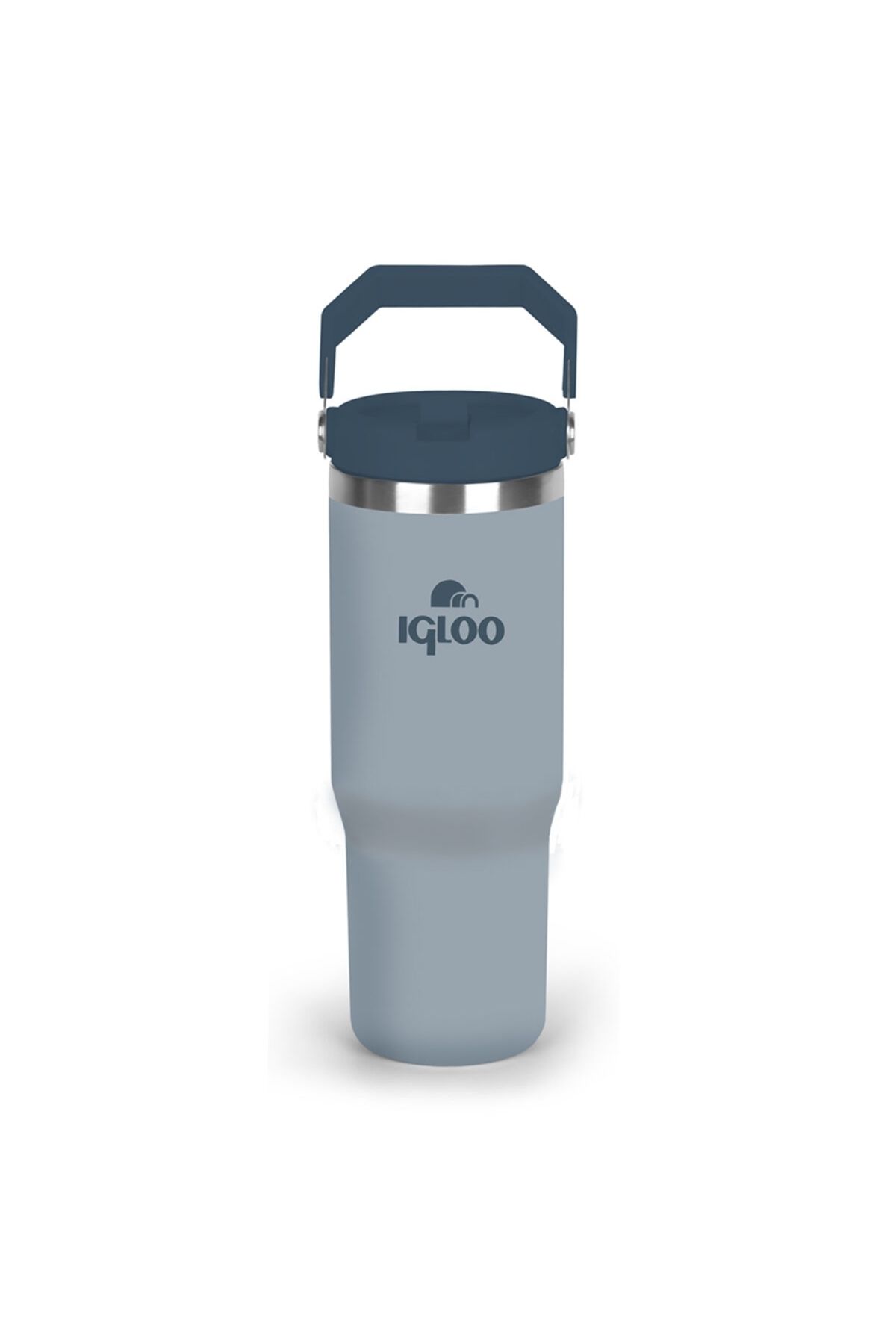 IGLOO İgloo Powder Termos 900 ML Pipetli Termos Bardak Gri/Kyrak
