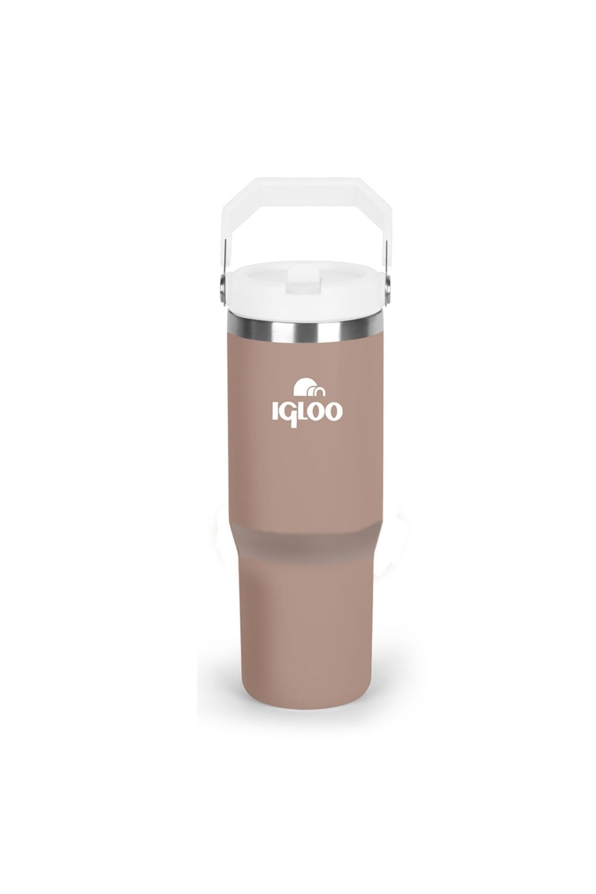 IGLOO İgloo Powder Termos 900 ML Pipetli Termos Bardak Kahve/Beyaz