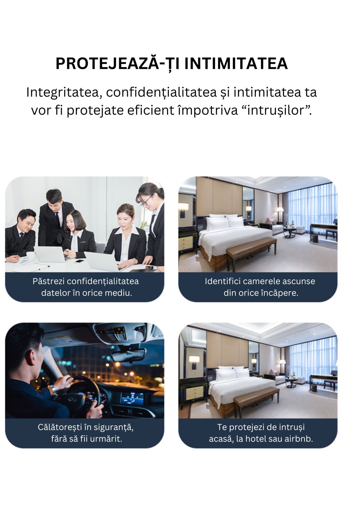 clickzu-Clickzu professional detector hidden cameras, microphones, GPS, radiation, frequencies, 4 detection modes 5