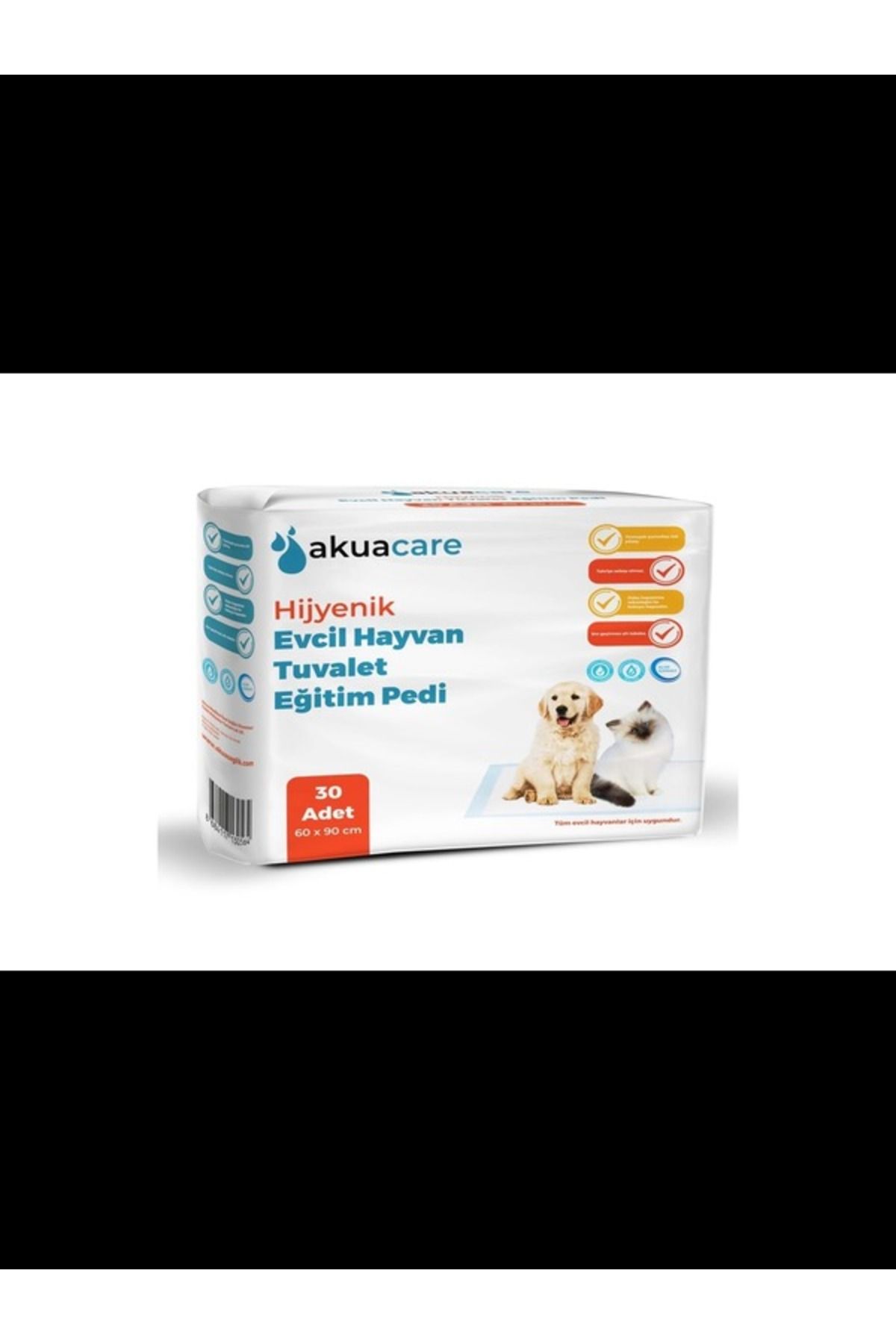 akua 60x90 Cm Kedi Köpek Çiş Pedi 30 Adet