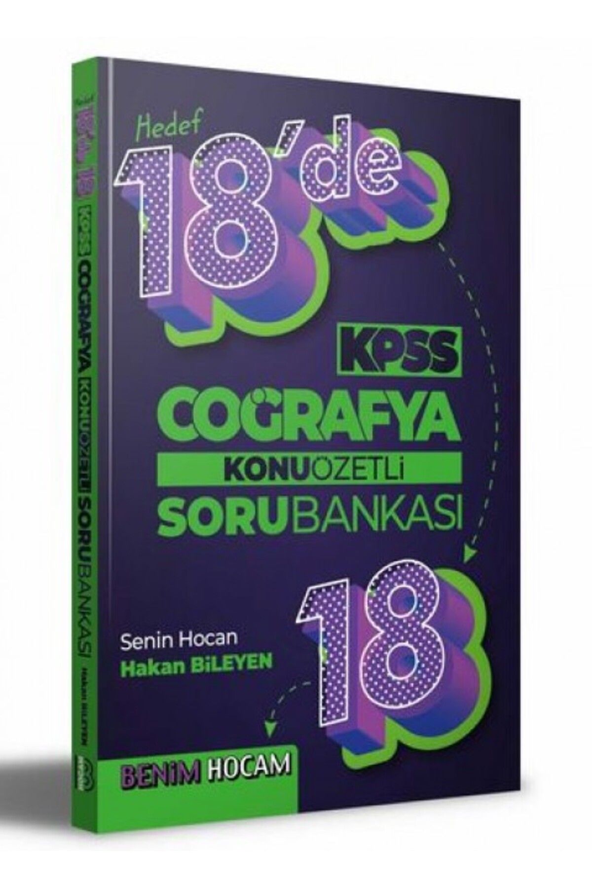 FourArts 2022 KPSS Coğrafya 18`de 18 Konu Özetli Soru Bankası