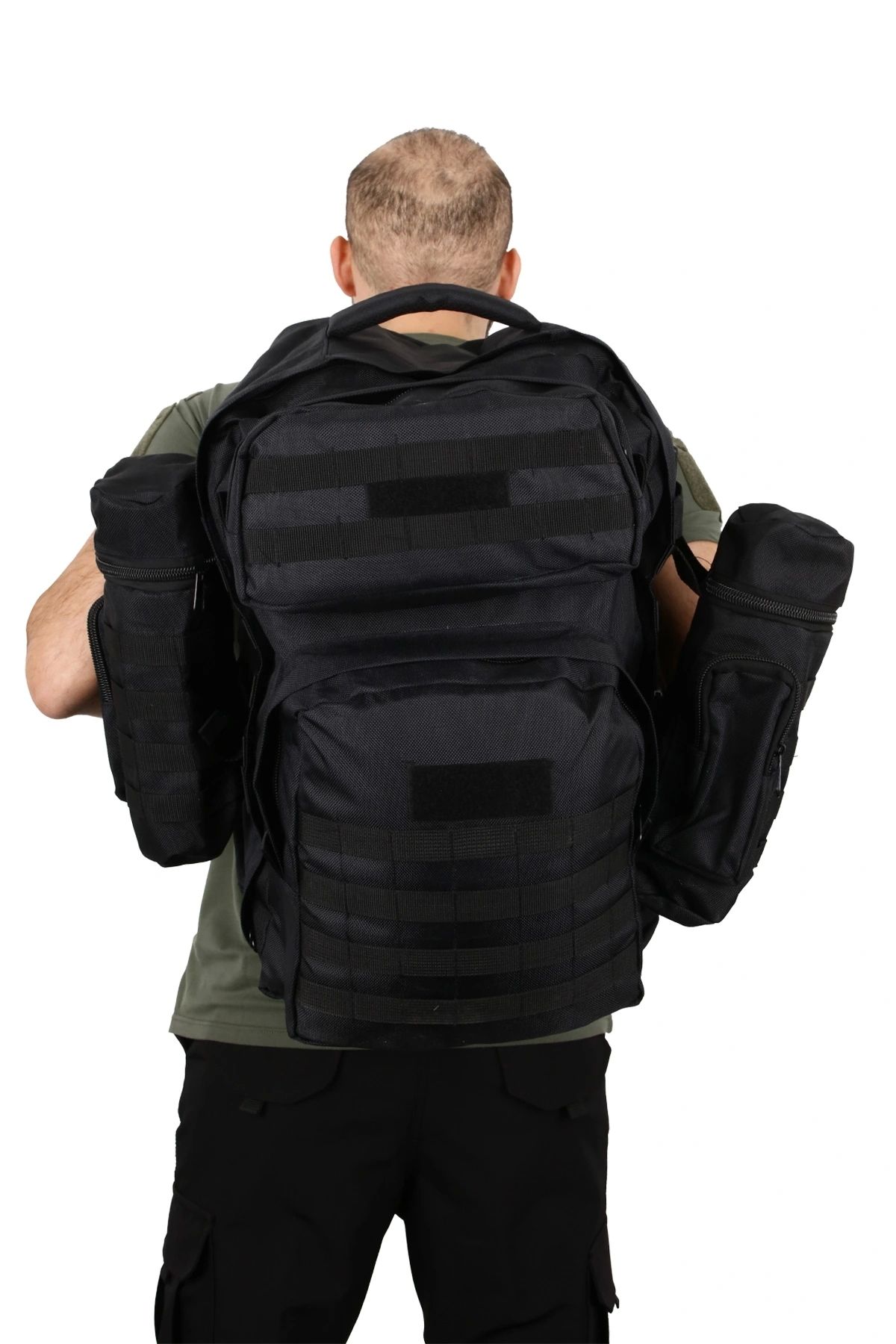Astüm Askeri Malzeme Askeri Operasyon Çantası Siyah Renk 110 Litre Cordura Kumaş Su İtici