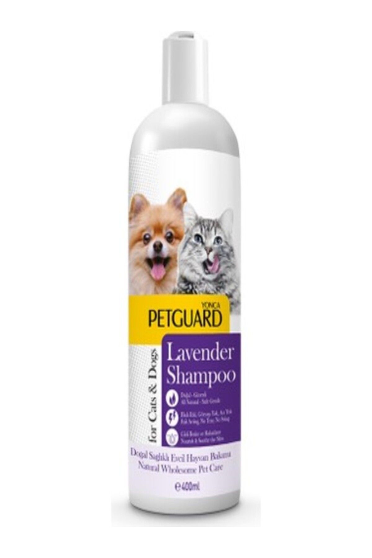 Petguard Arındırıcı Şampuan - Pire Ve Parazit Karşıtı Kedi Ve Köpek Şampuanı Lavanta - 200 ml