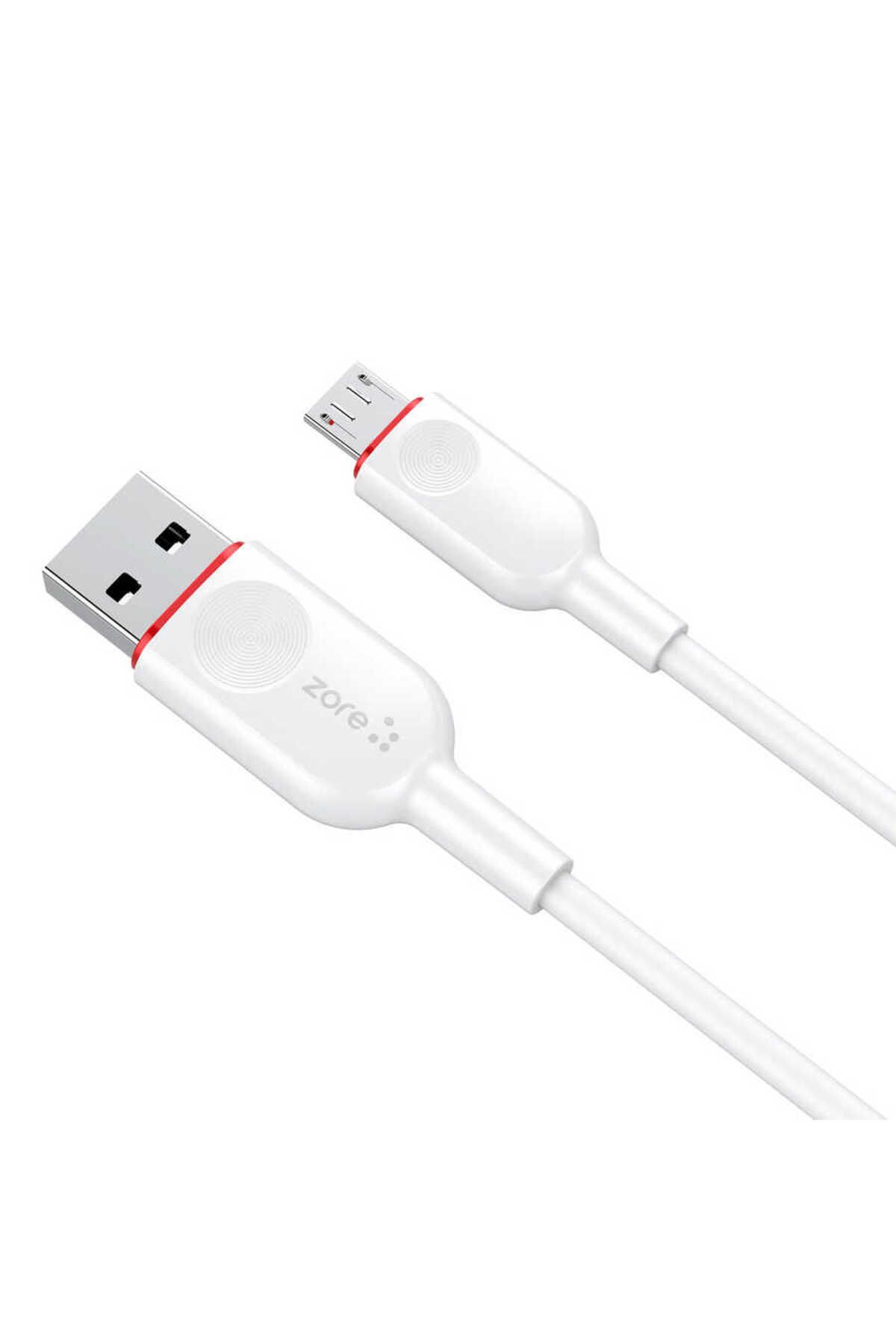 Kılıfist Beyaz ZCL-01 Micro Usb Kablo-KLFS