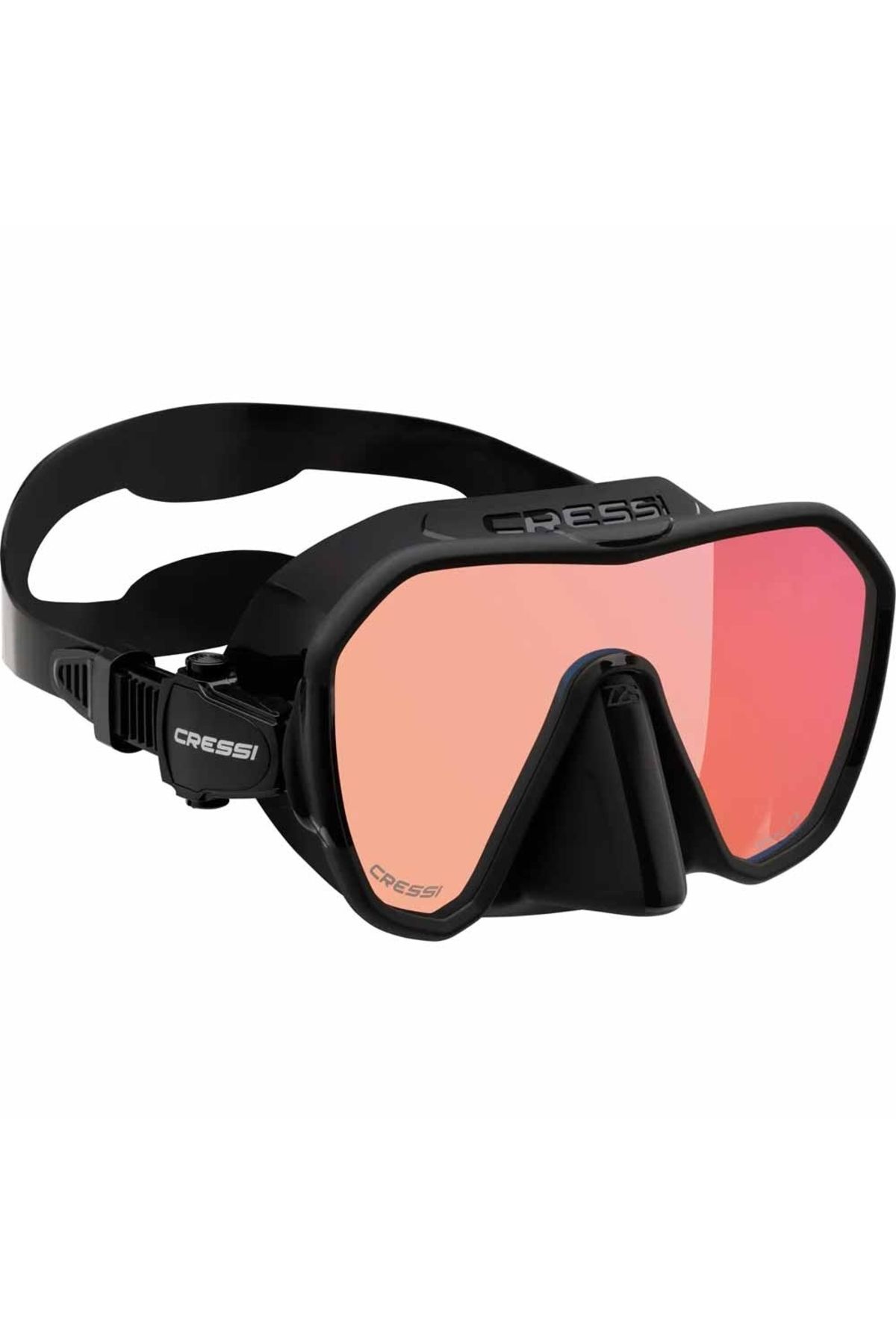 Cressi Z2S Dalış Maskesi BLACK/BLUE/ORANGE LENS