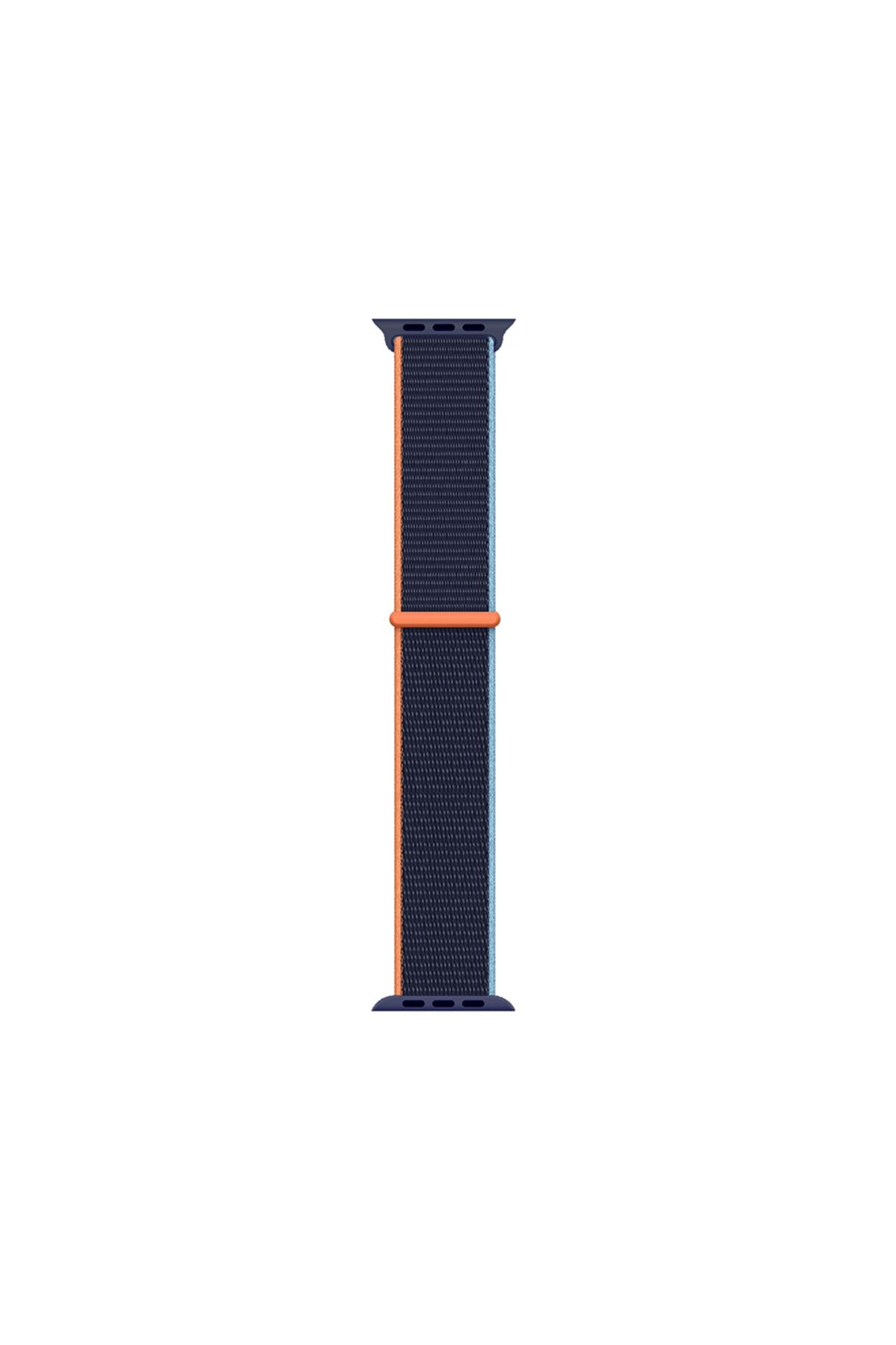 Kılıfist Watch 7 41mm Kordon Band-03 Serisi Hasır Strap Kayış-Deep Navy