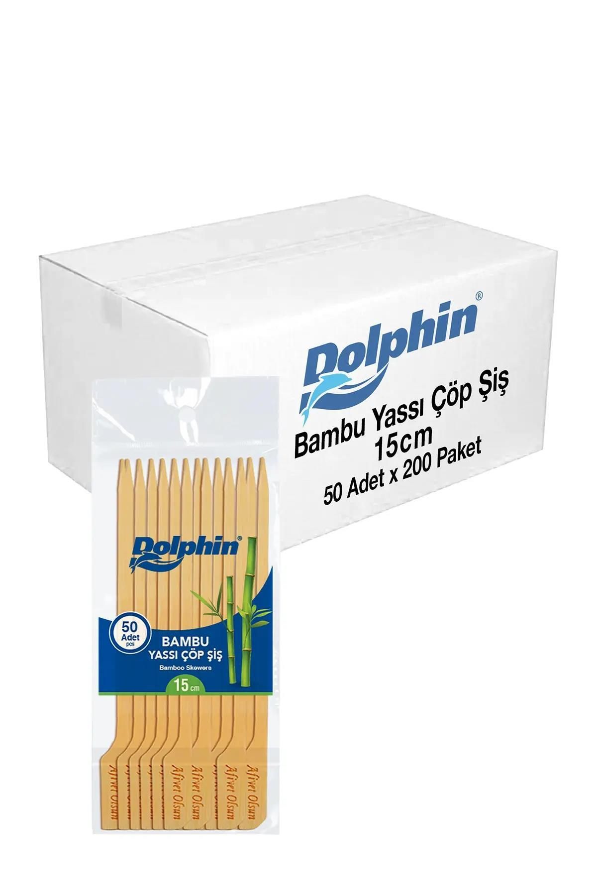 alsepeteavm Dolphin Yassı Çöp Şiş 15cm 50li X 200 Paket (koli)