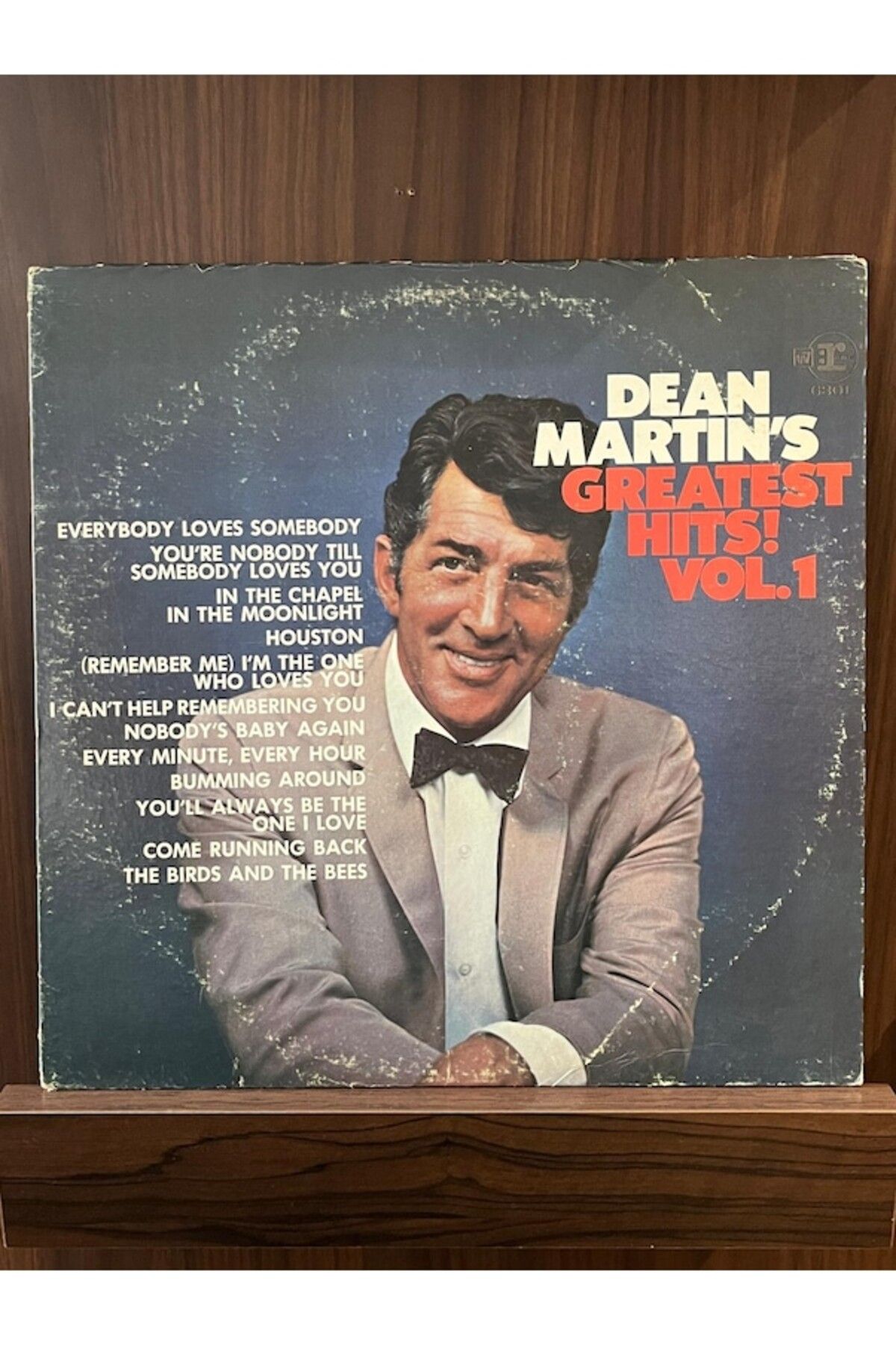 Ege Kitap ve Plak Evi Dean Martin - Dean Martin's Greatest Hits Vol. 1 , 1968 Lp Voca