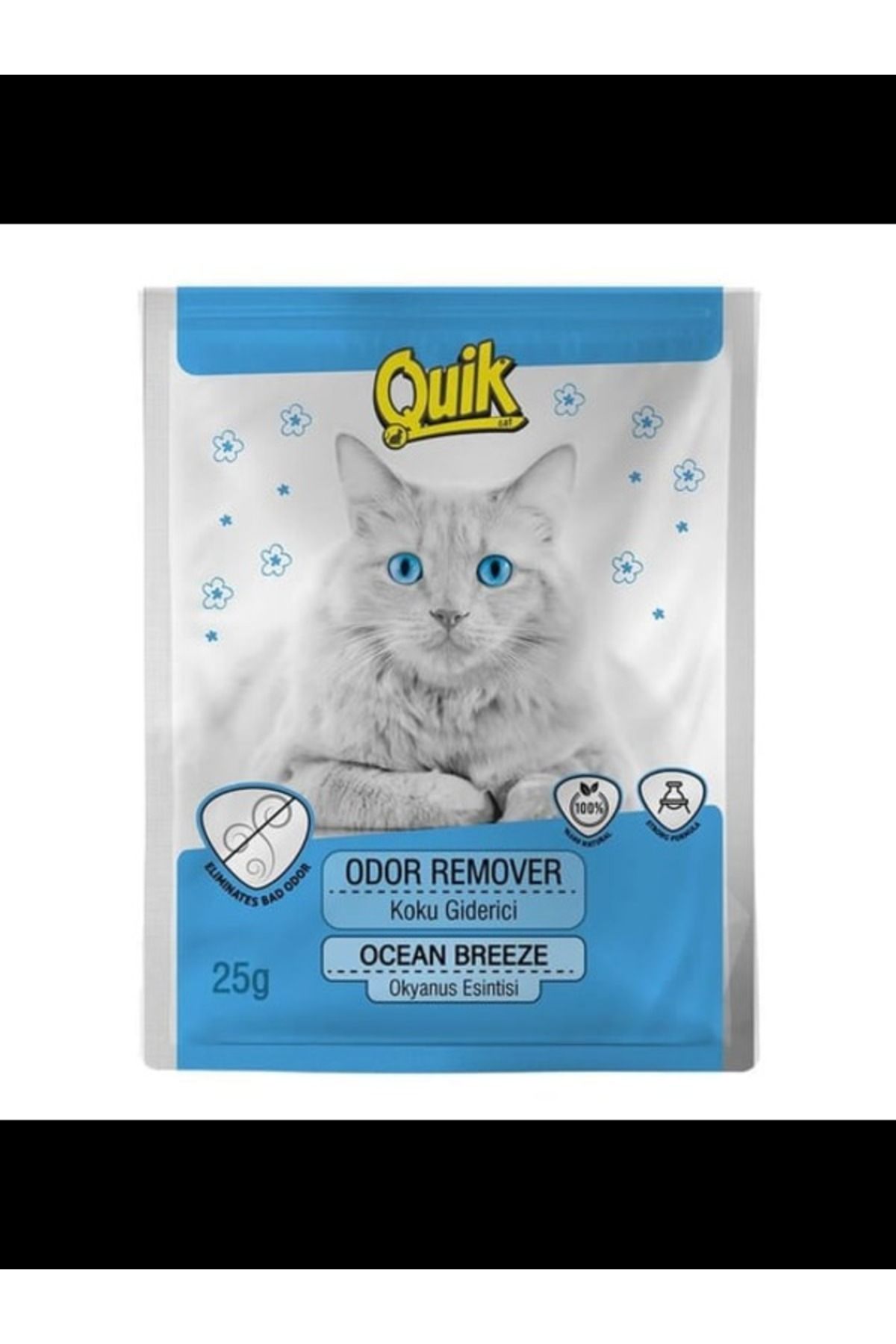 Quik Kedi Kumu Koku Giderici Okyanus Esintisi Kokulu
