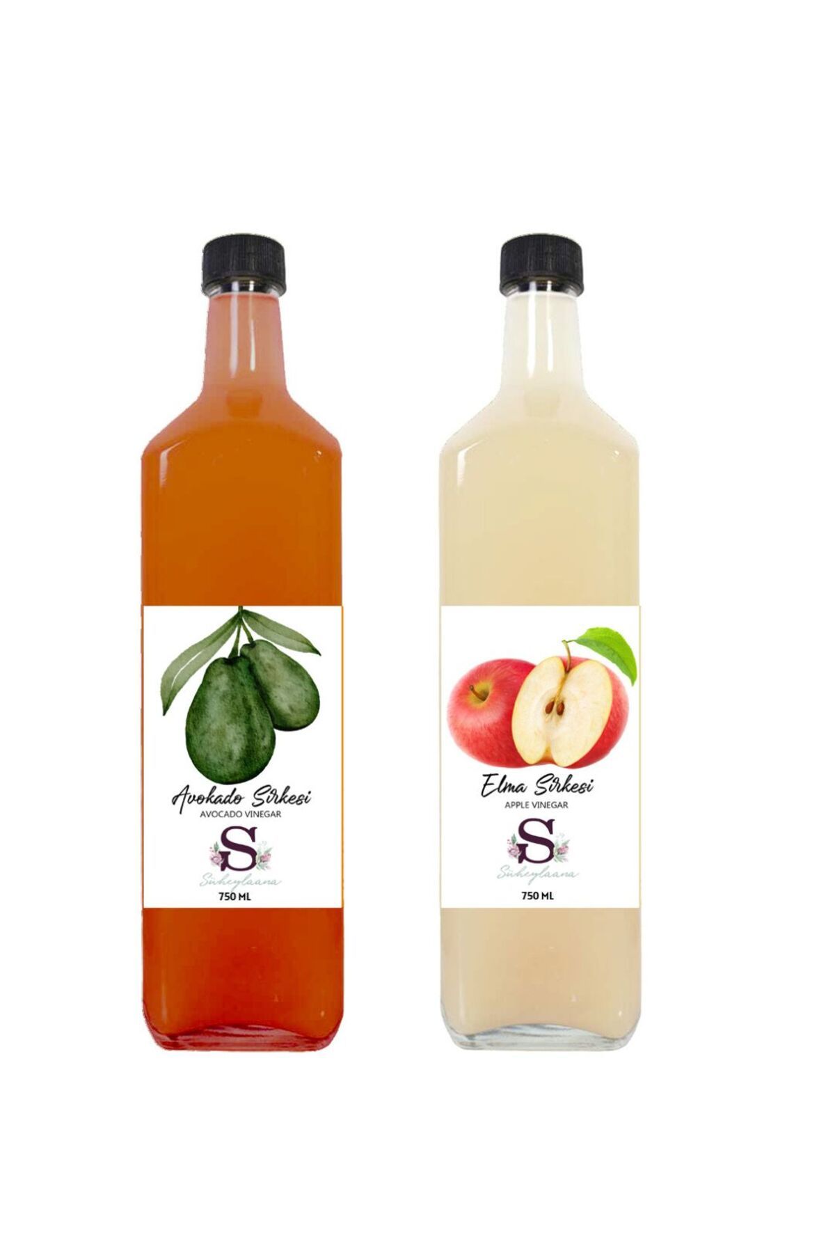 Süheylaana Doğal Avokado Sirkesi 750 Ml - Doğal Elma Sirkesi 750 Ml