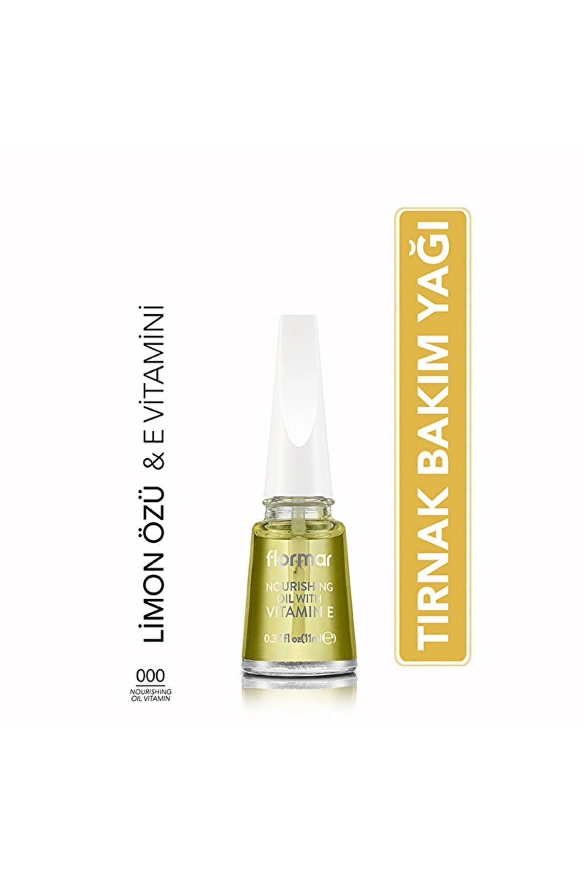 Flormar Nourishing Oil Vitamin Besleyici Tırnak,tırnak Eti Bakım Yağı