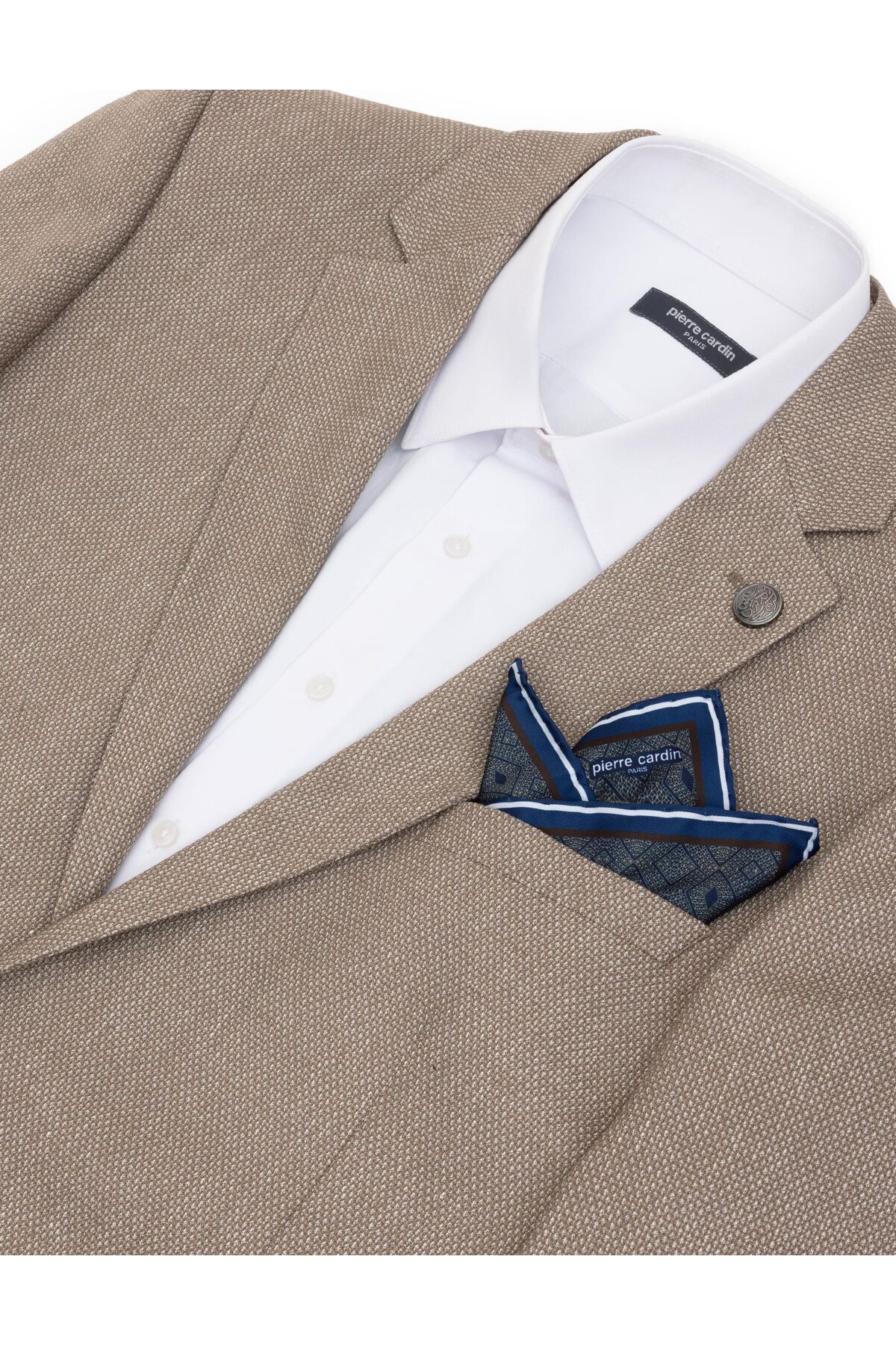 Pierre Cardin Lacivert Desenli Mendil 50317581-200