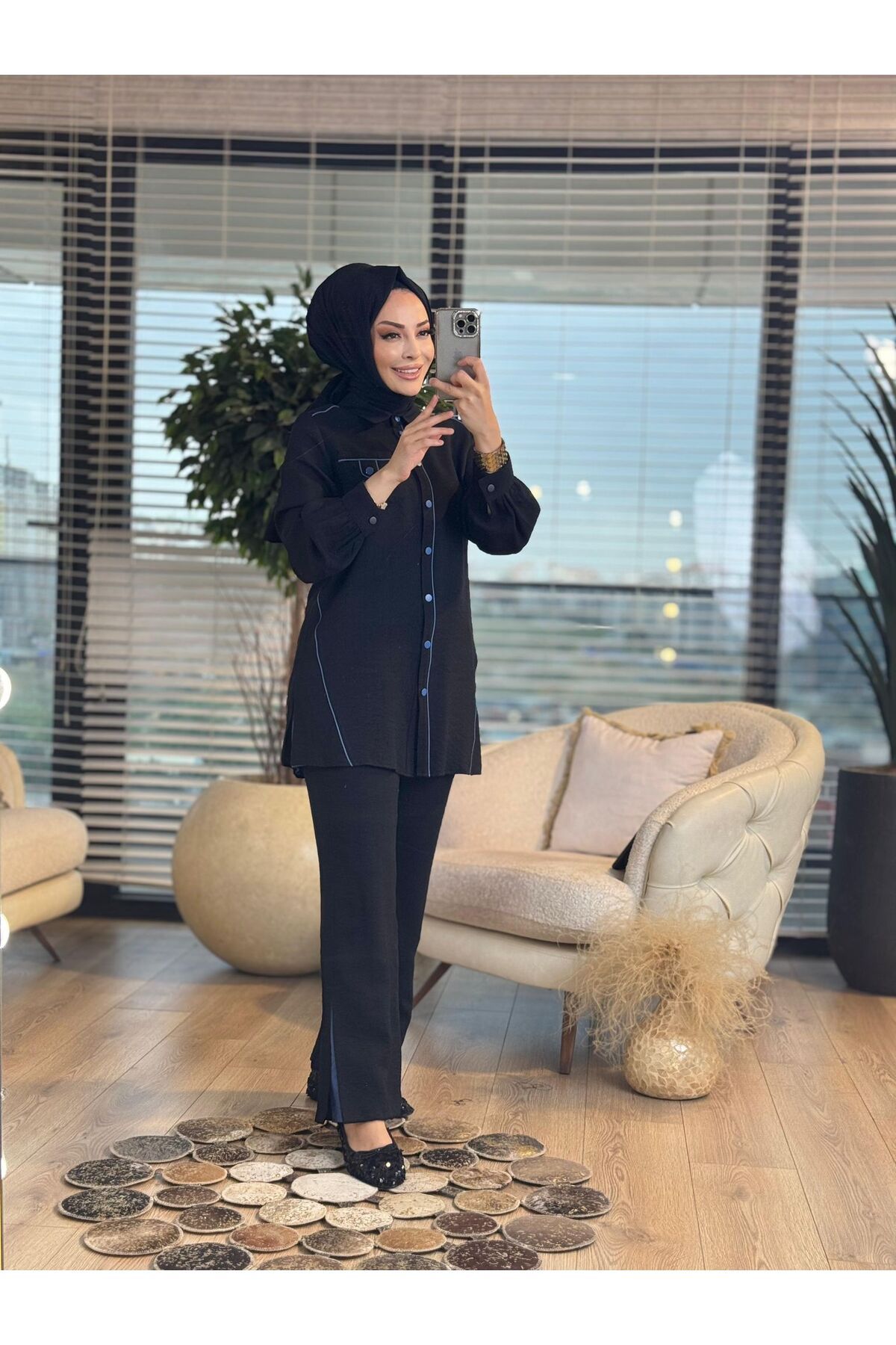 ALANURMODA Biye Detaylı Takım