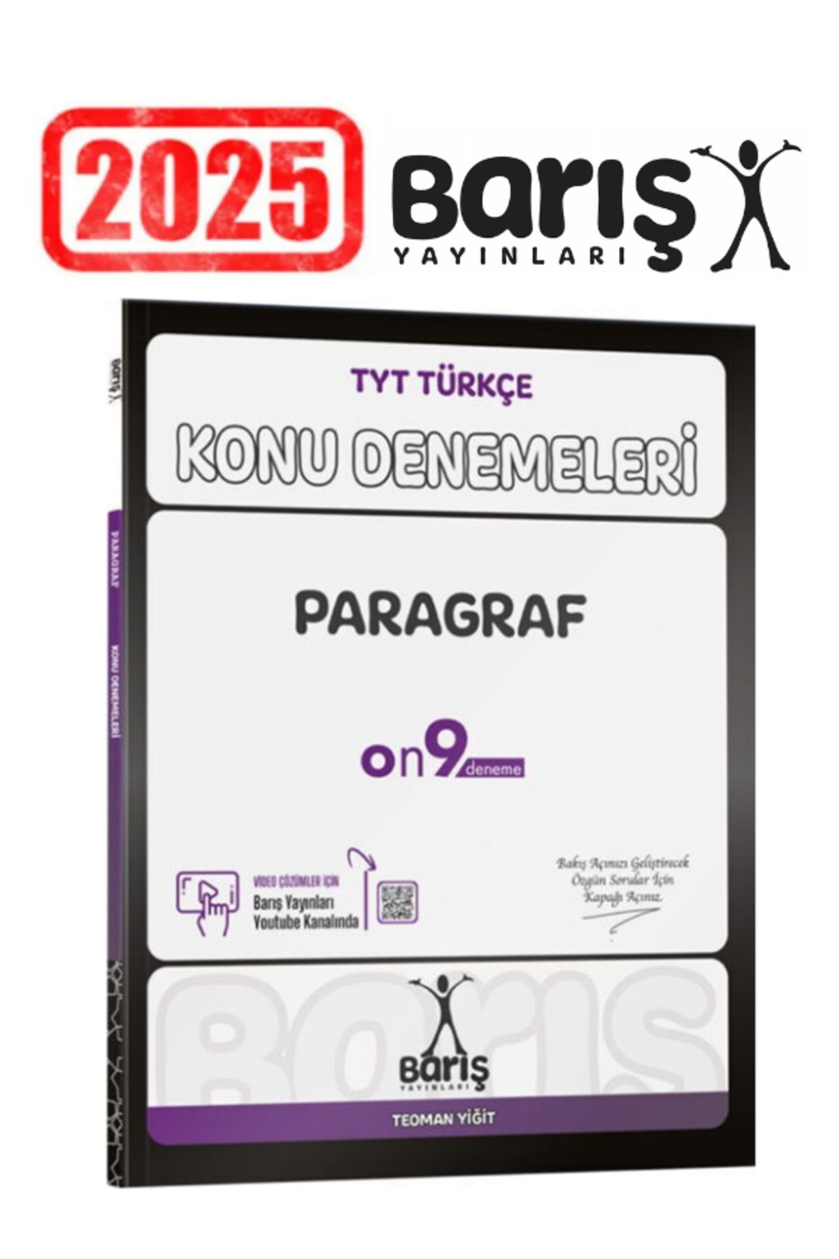 Marsis Yayınları Barış Yayınları TYT Türkçe Paragraf Konu Denemeleri