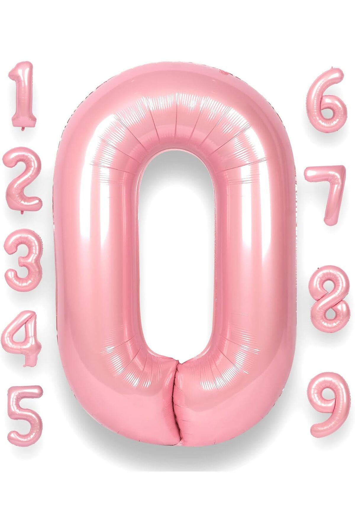 UVERTE 0 Yaş Gold Altın Folyo Balon 34 İnç 80 cm Doğum Günü ve Parti Balonu