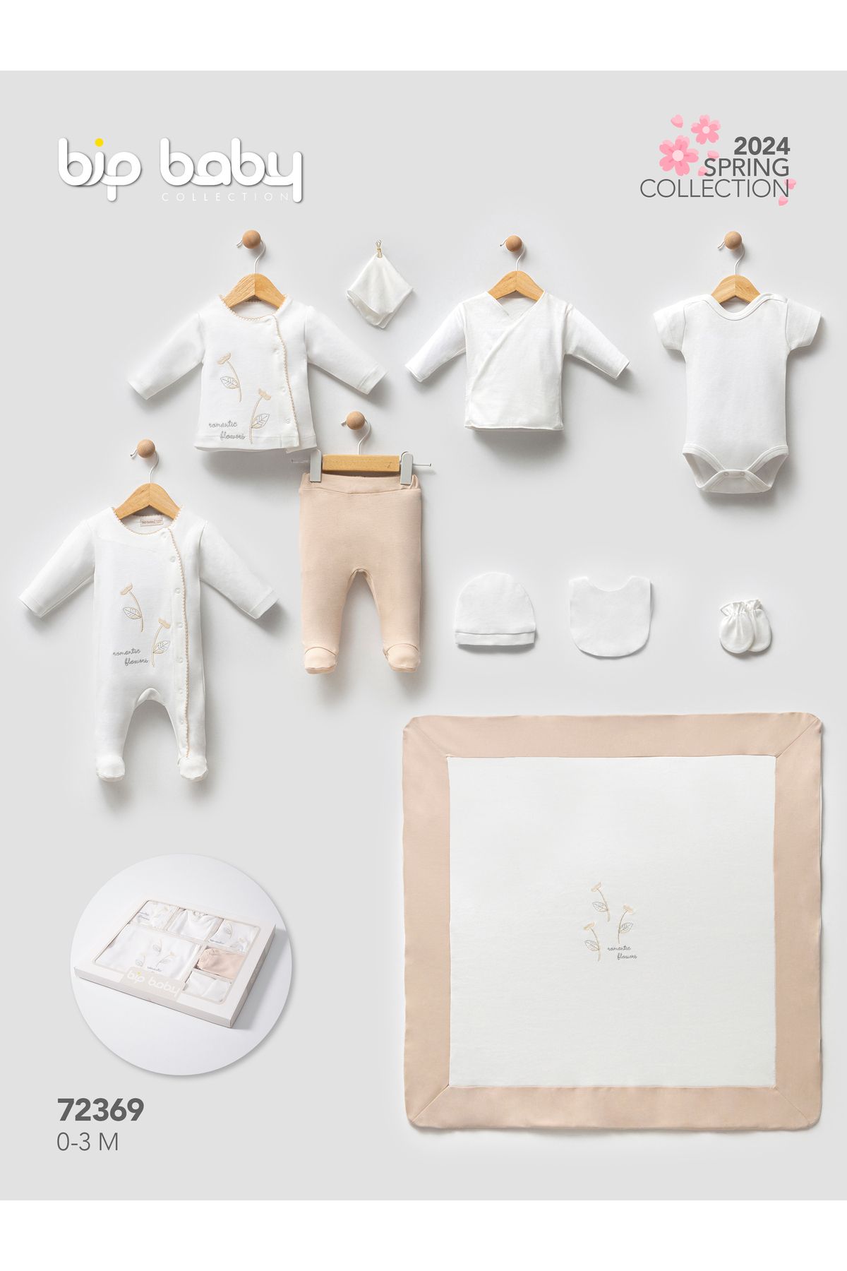 Bip Baby 10 Parça Kız Bebek Hastane Çıkışı