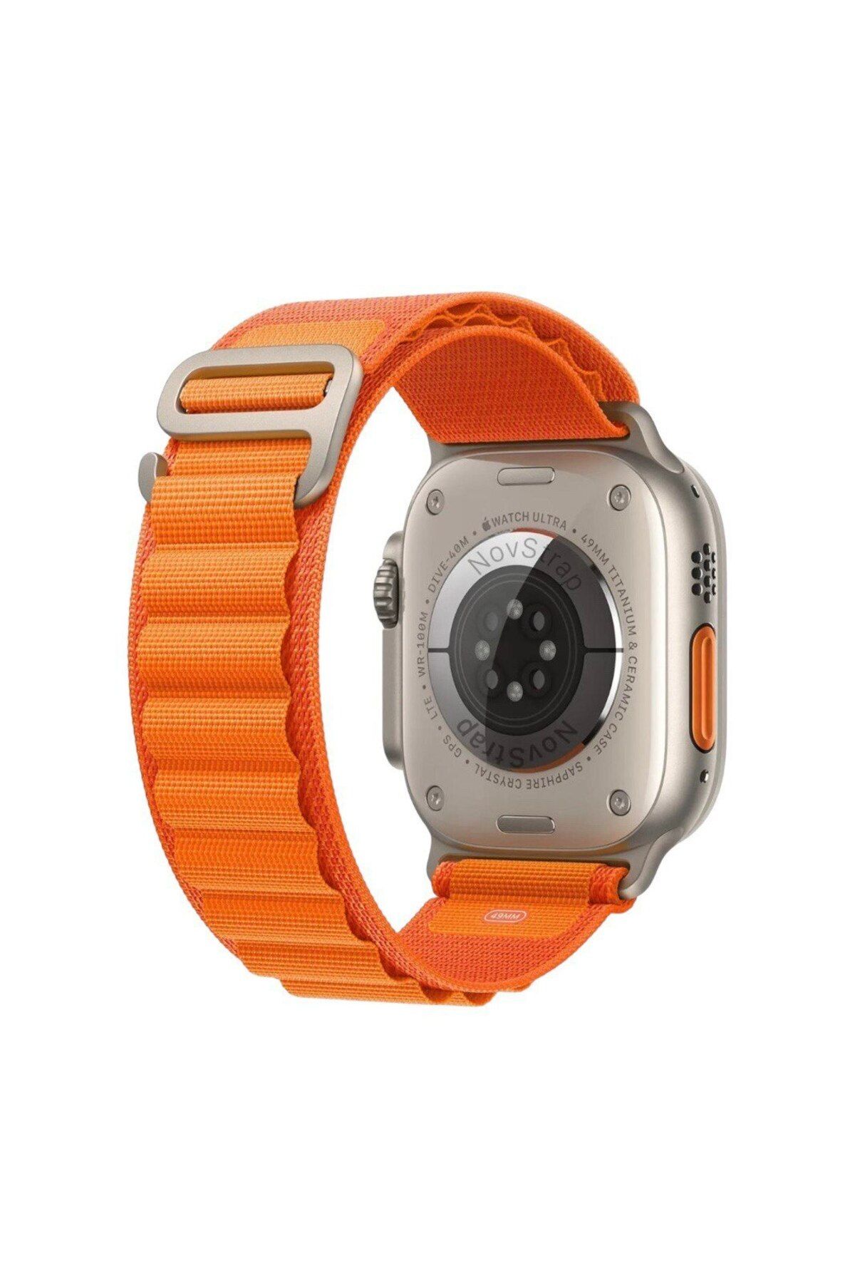 Bruntoo BR Apple Watch Series Ultra 10/9/8/7/6/5/4/SE/3/2/1 49mm-46mm-45mm-44mm-42mm Uyumlu Alpine Loop kordon