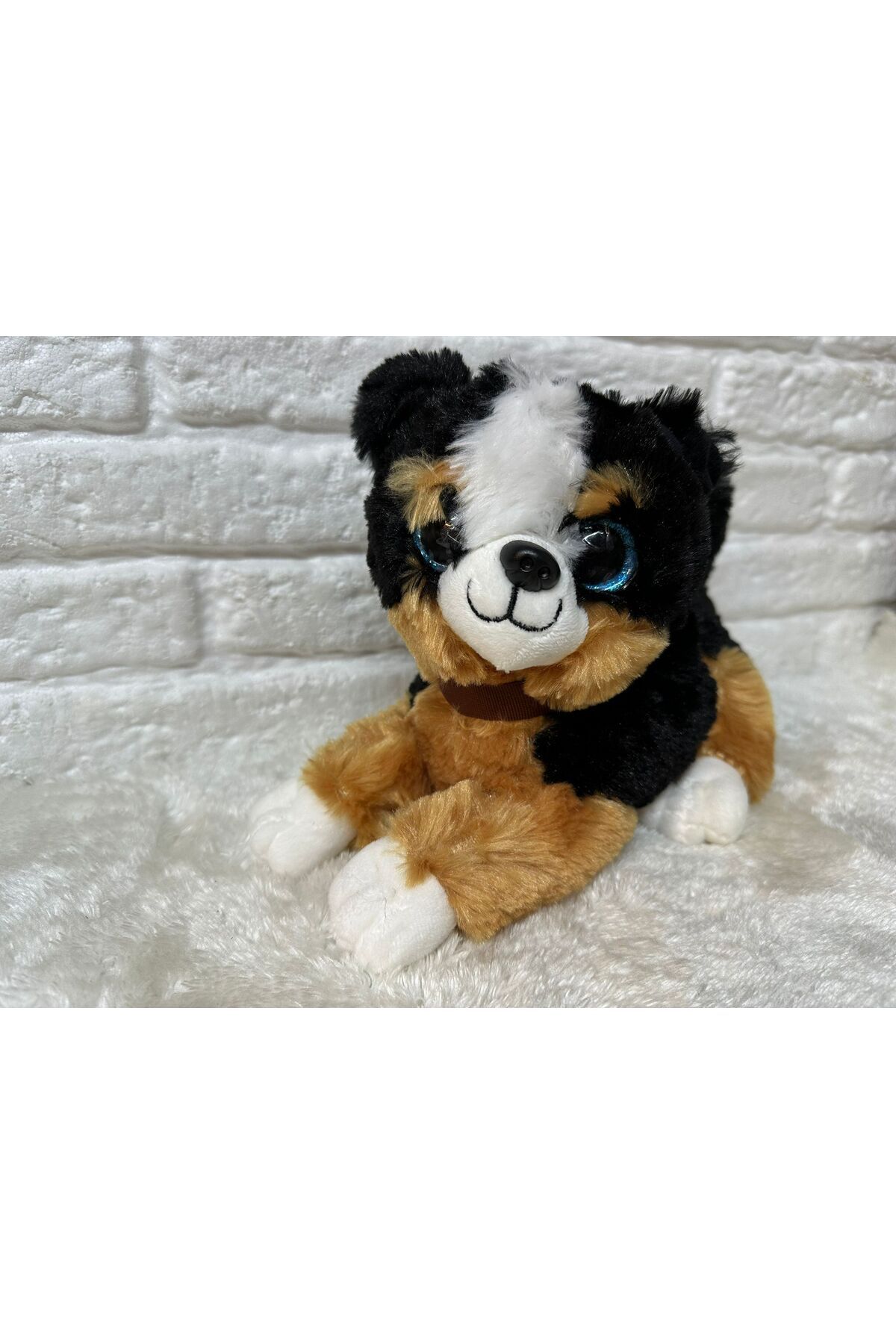Kızılkaya Oyuncak Peluş Sesli Havlayan Köpek 25 cm -Kızılkaya